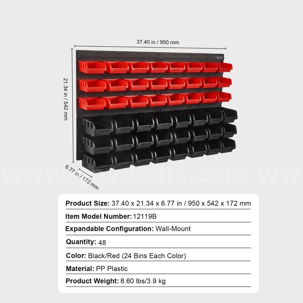 BRAND NEW STORAGE RACK WITH PARTS BINS - $40 RESERVE - SHIPPING ONLY   Government Surplus Auction - Photo #5