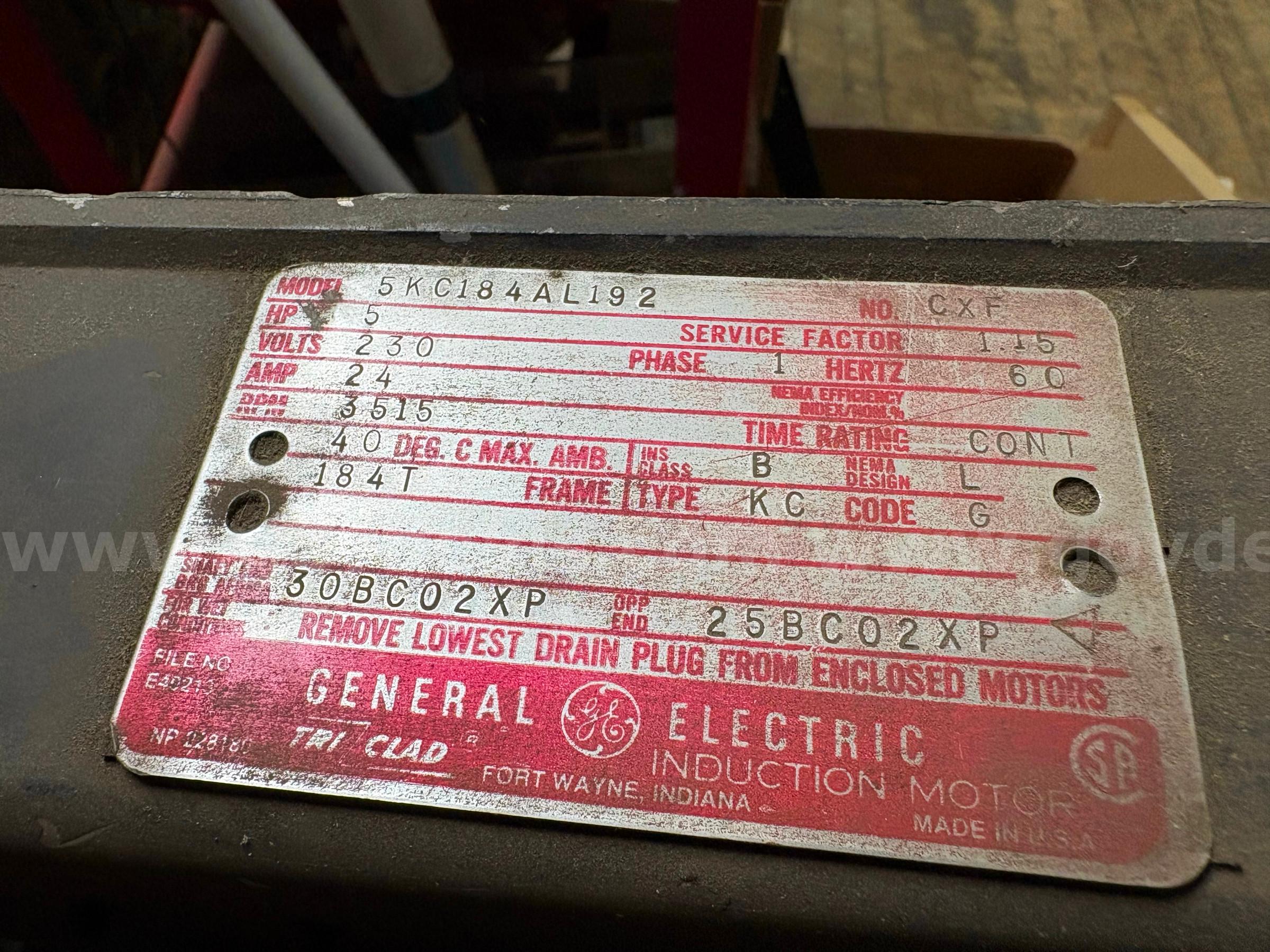 AIR COMPRESSOR 220 VOLT ENERGAIR - LOCAL PICKUP OR SHIP - MA KOBALT 220 Government Surplus Auction - Photo #4