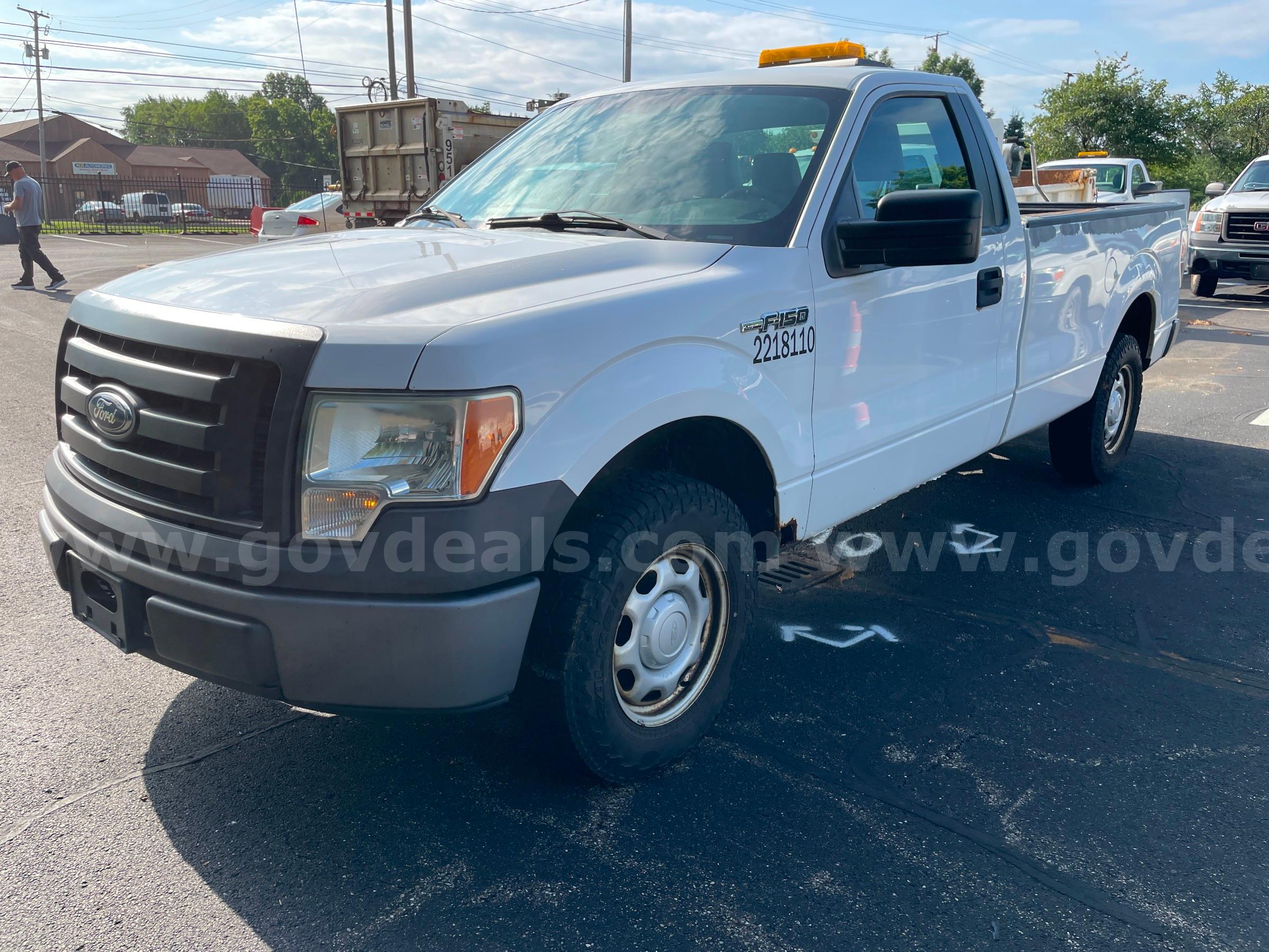 2011 Ford F-150 XL 2WD REG CAB PICKUP with 5.0L V8 FORD F-150 Government Surplus Auction - Primary Photo