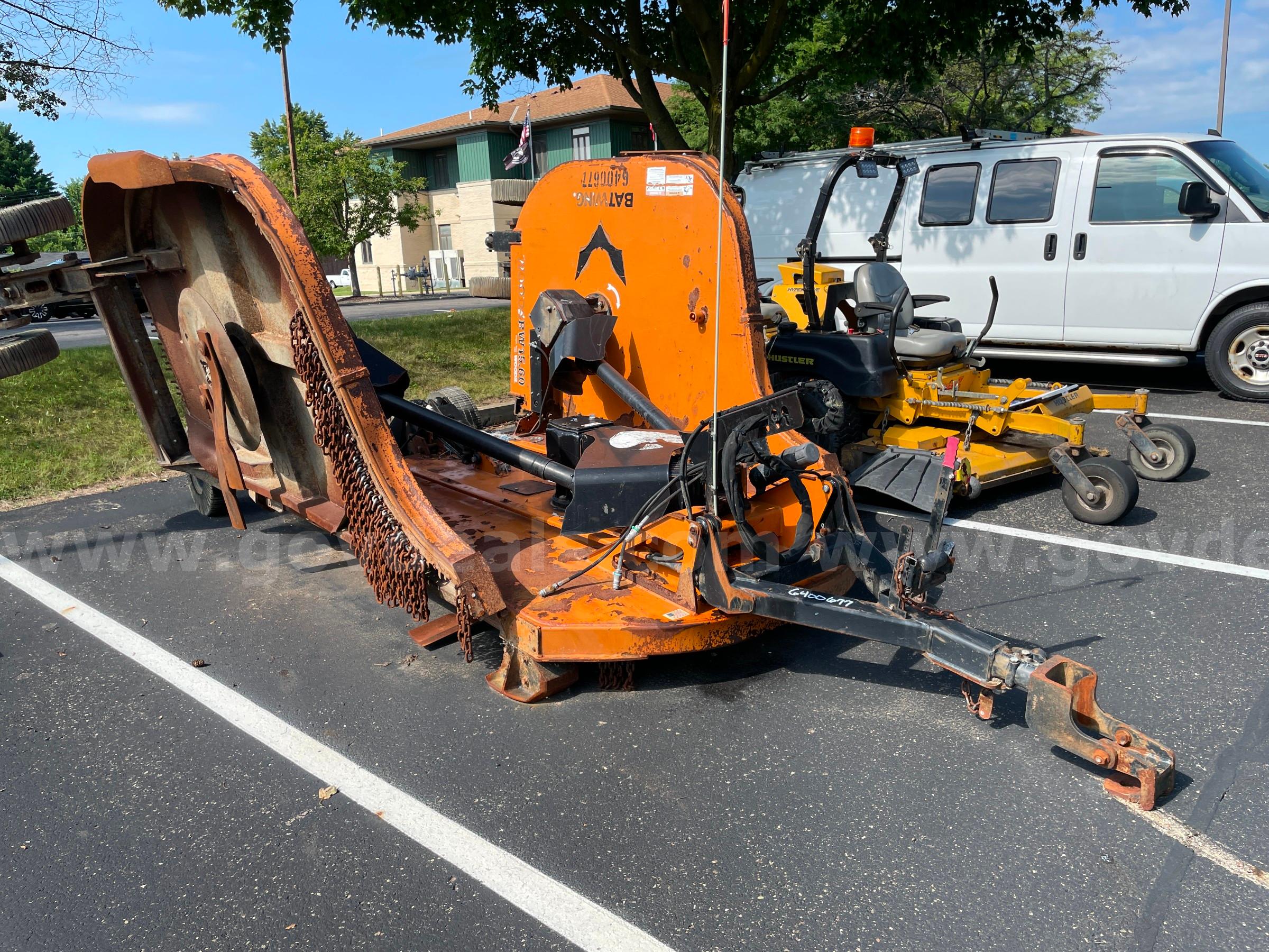 Woods Bat-Wing Mower, Model BW15.60 WOODS BW15.60 BATWING Government Surplus Auction - Photo #5