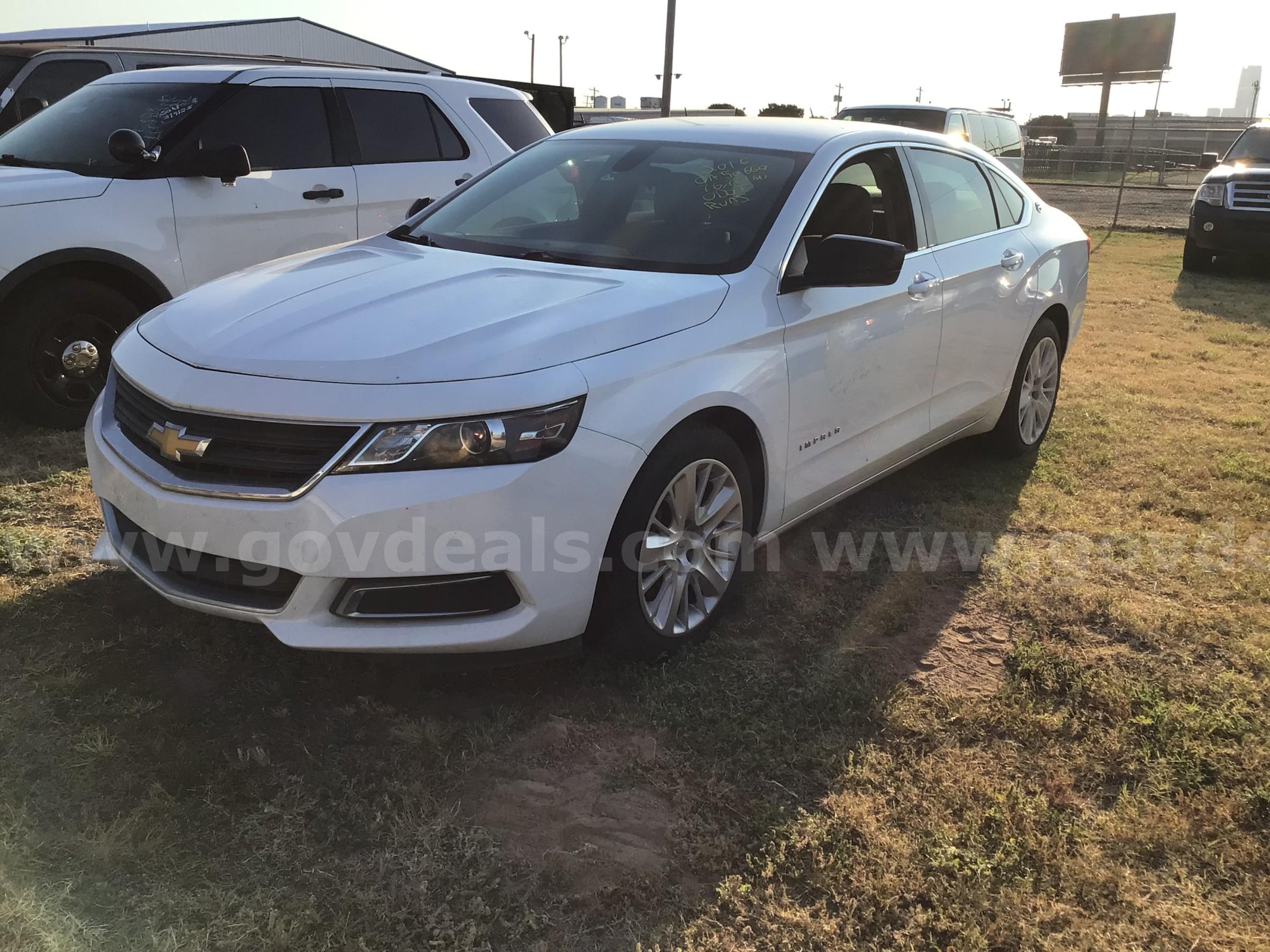 2016 Chevrolet Impala Chevrolet Impala Government Surplus Auction - Photo #2