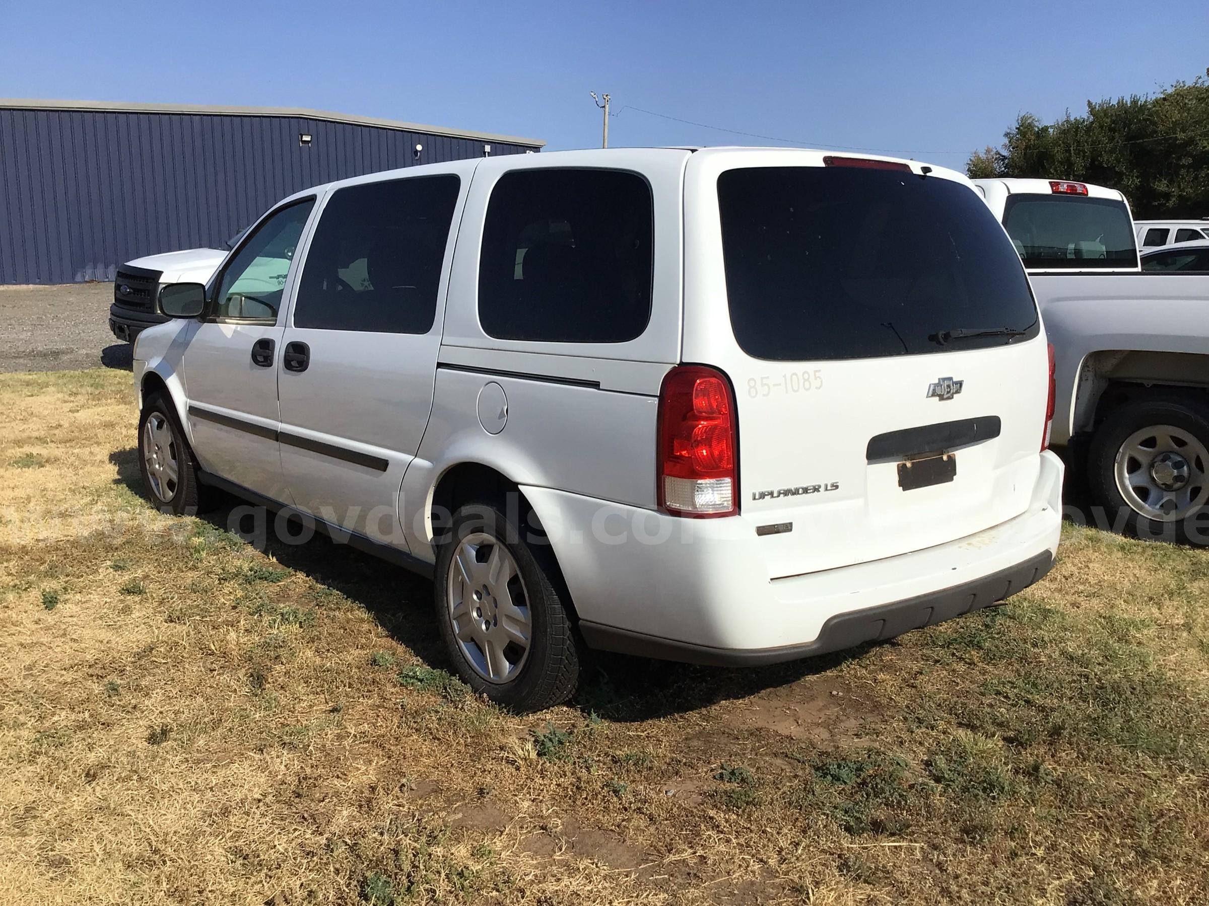 2008 Chevrolet Uplander Chevrolet Uplander Government Surplus Auction - Photo #5