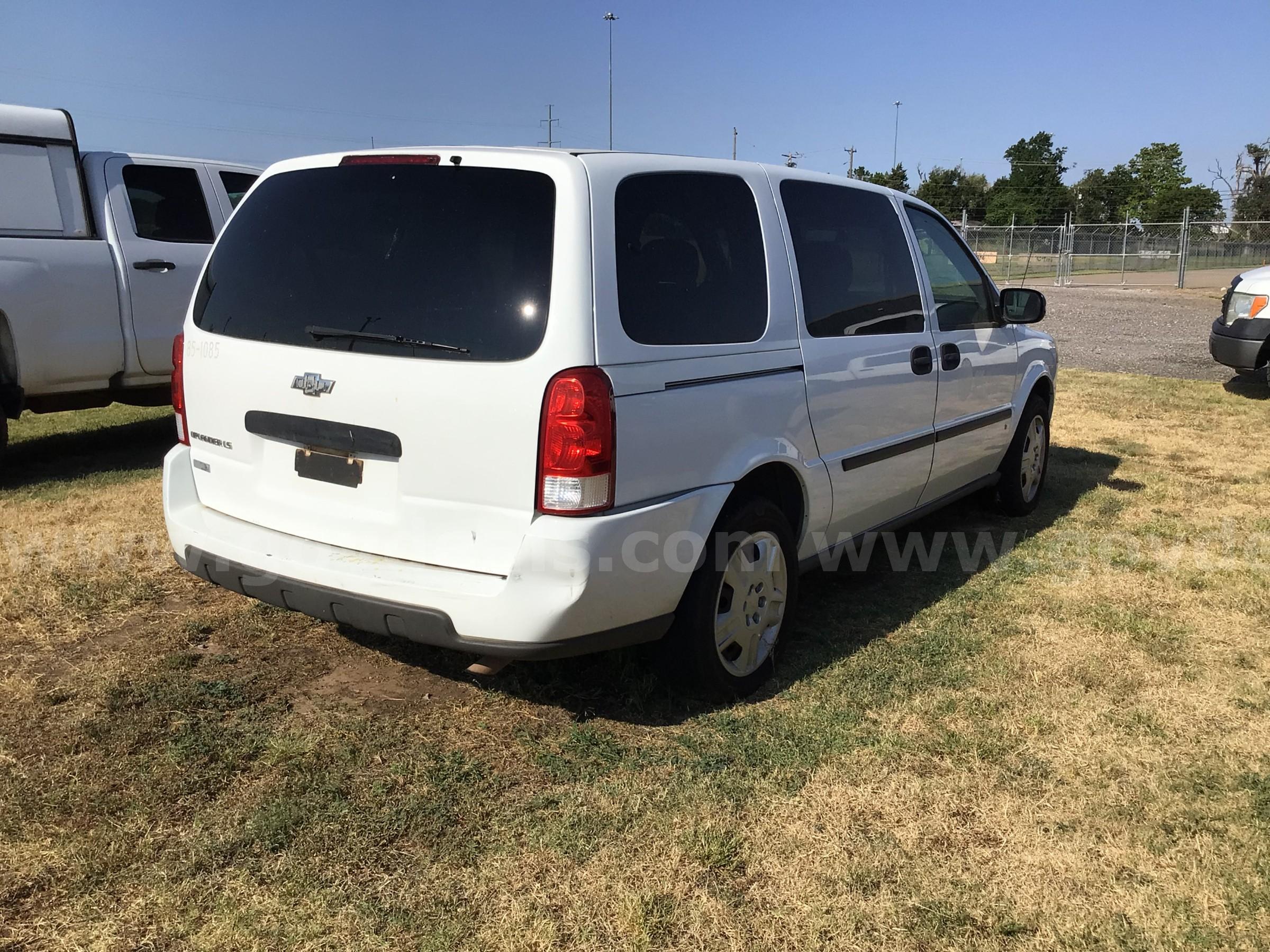 2008 Chevrolet Uplander Chevrolet Uplander Government Surplus Auction - Photo #6