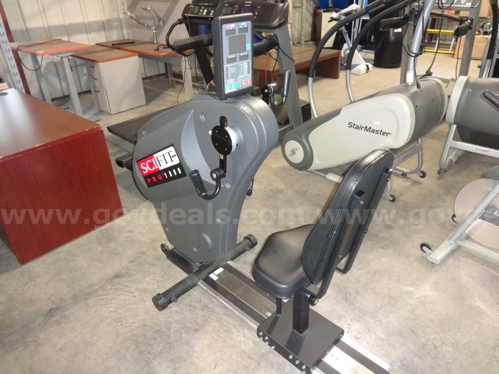 SciFit UBE Floor Pro Exercise Bike – Model Pro-1000  1000 Government Surplus Auction - Photo #2