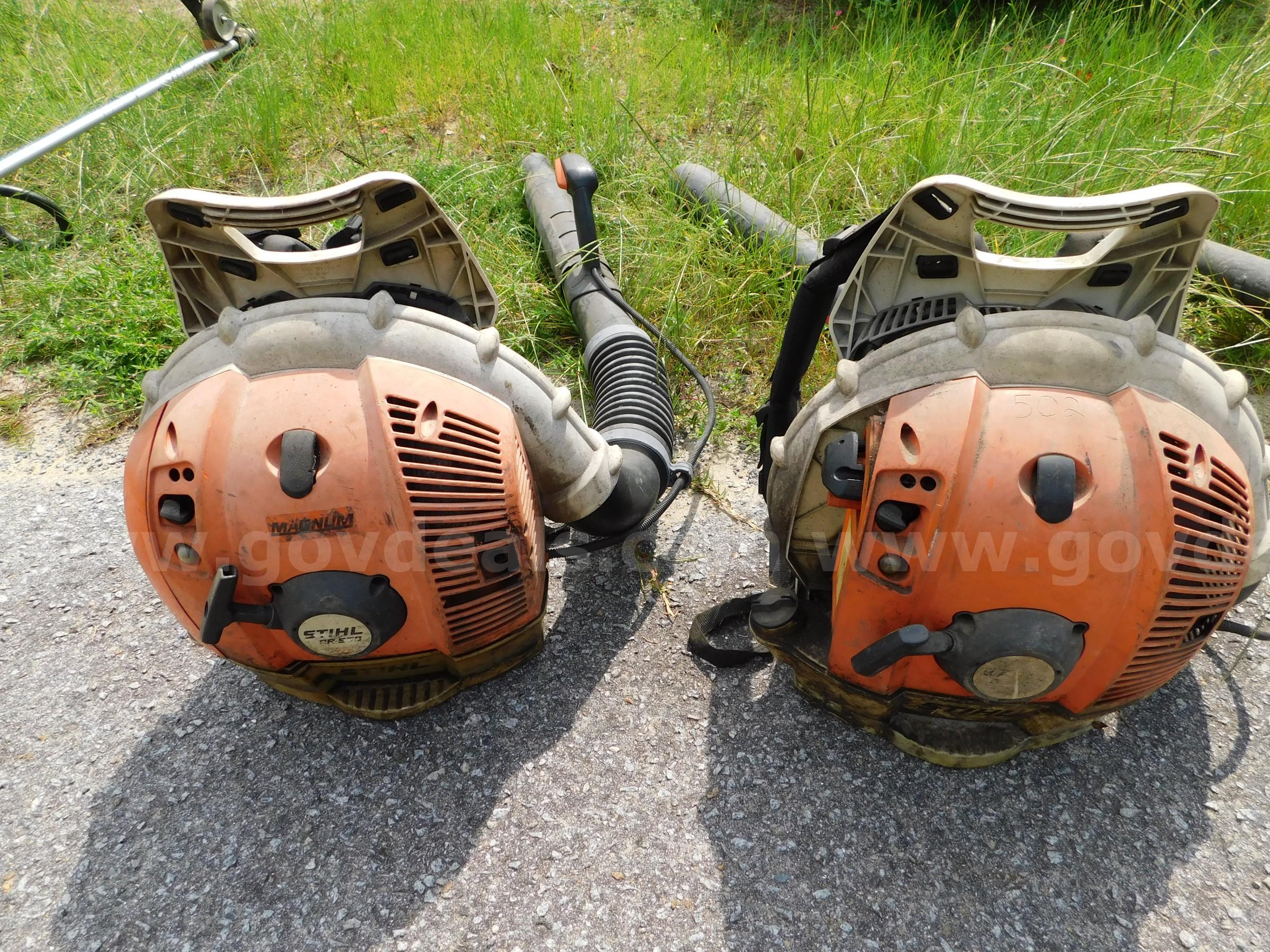 LEAF BLOWERS, 2 BACKPACK, STIHL