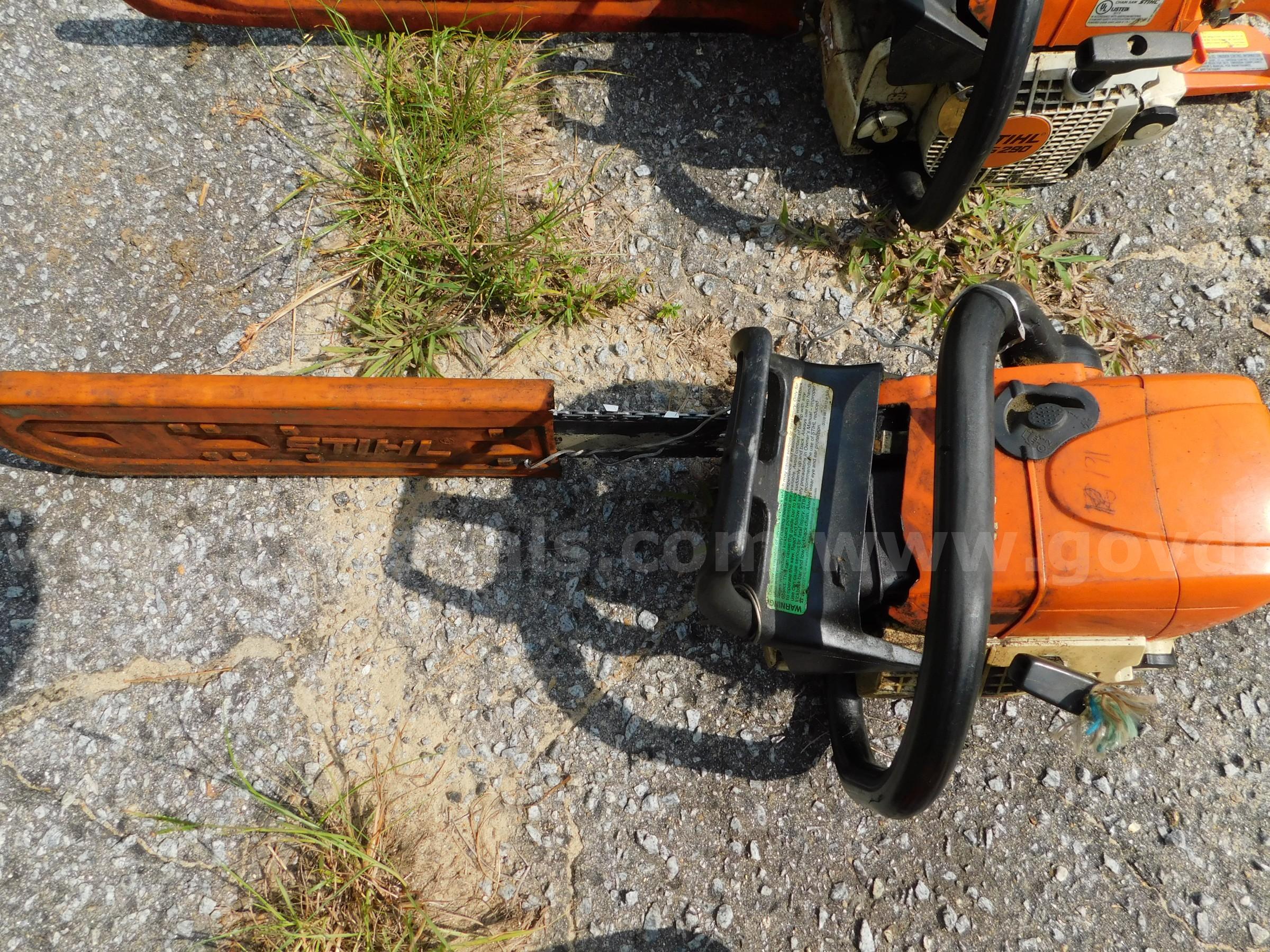 2 CHAINSAWS, STIHL STIHL 290 Government Surplus Auction - Photo #2