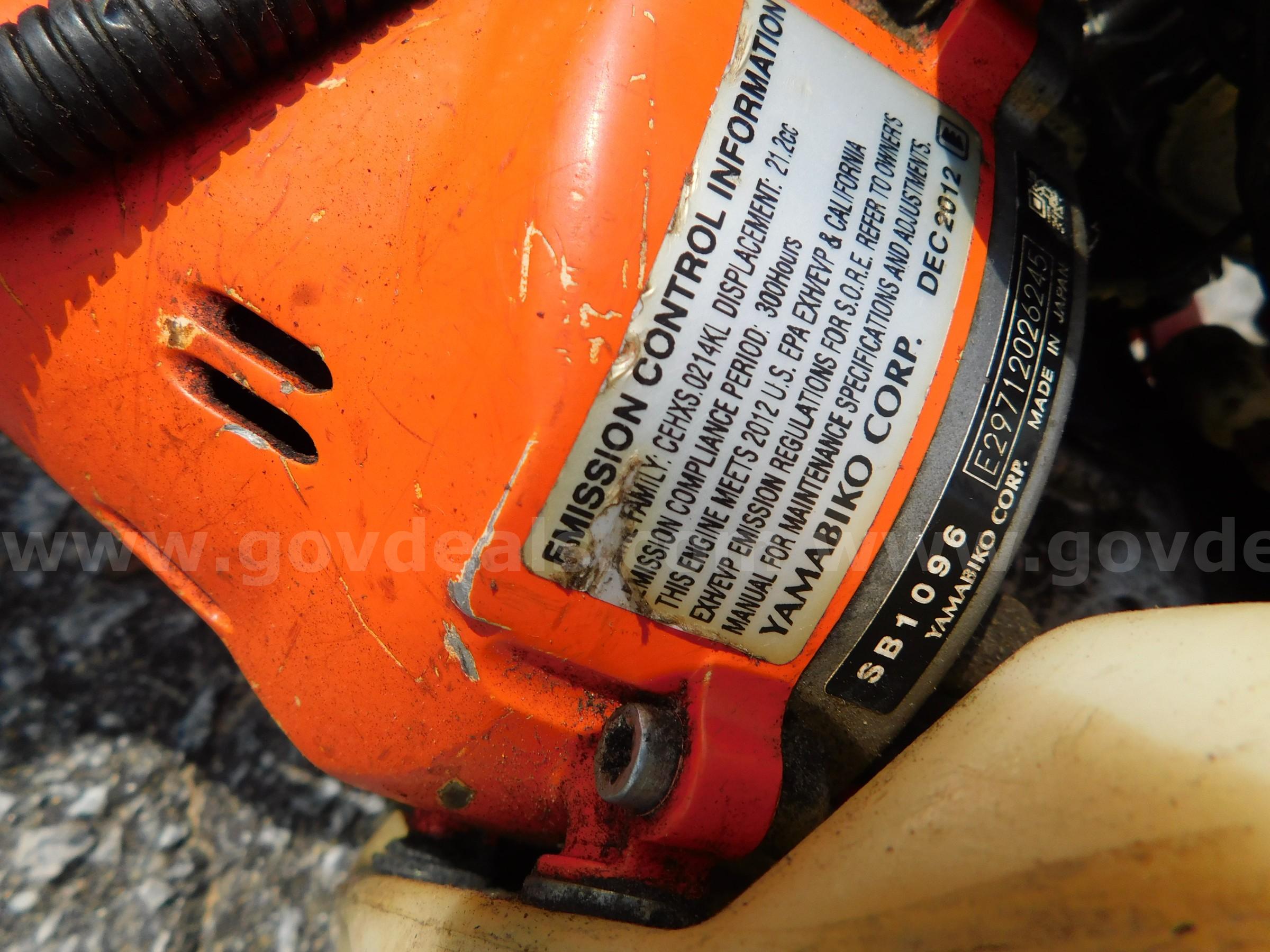 3 POLE PRUNERS, 2-GAS ECHO'S AND 1-BATTERY STIHL ECHO AND STIHL  Government Surplus Auction - Photo #3