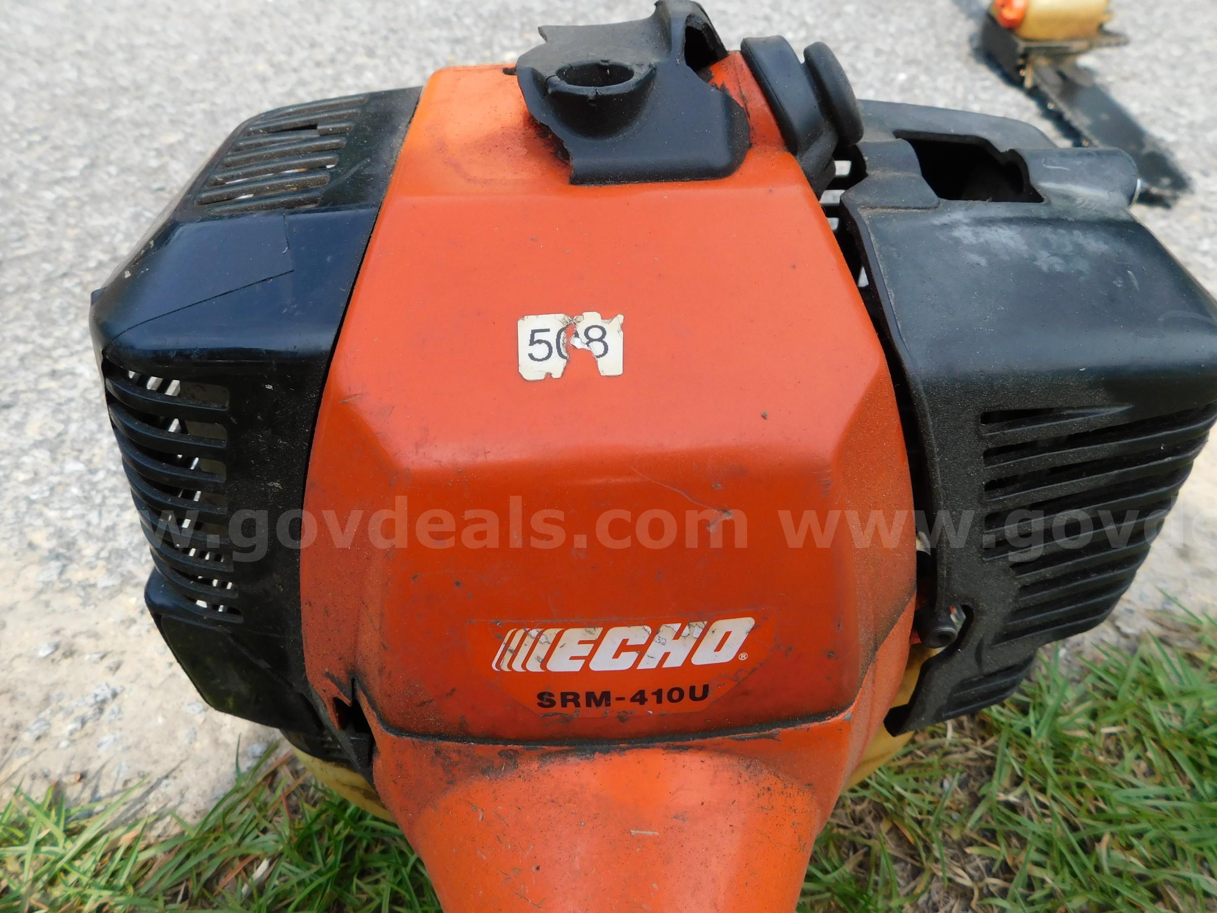 3 WEED TRIMMERS, 2-ECHO AND 1-SHINDAIWA ECHO AND SHINDAIWA SRM-410U Government Surplus Auction - Photo #4