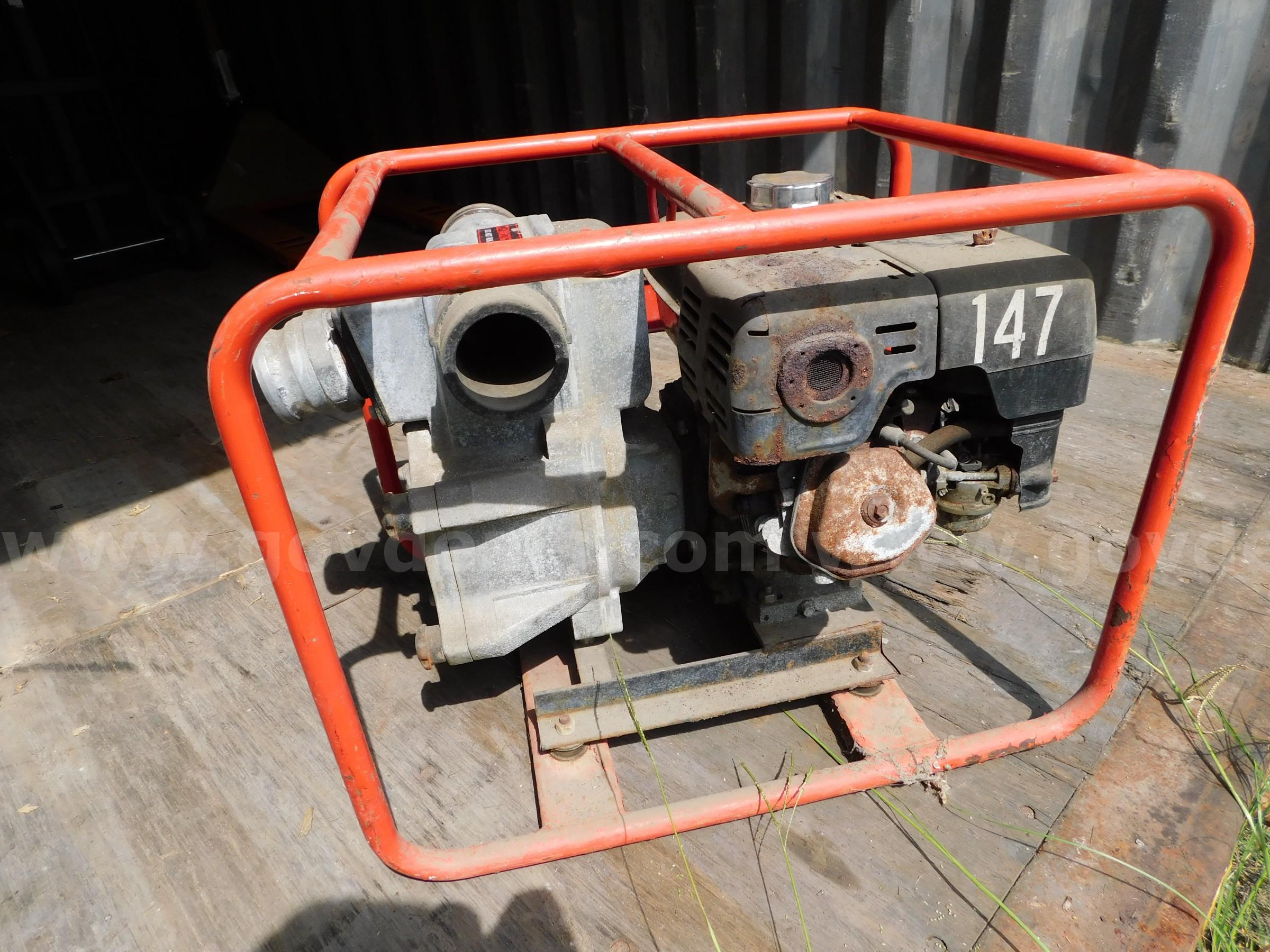 PUMP, 3 X 3 MULITQUIP MULTIQUIP QP-3TH Government Surplus Auction - Photo #5