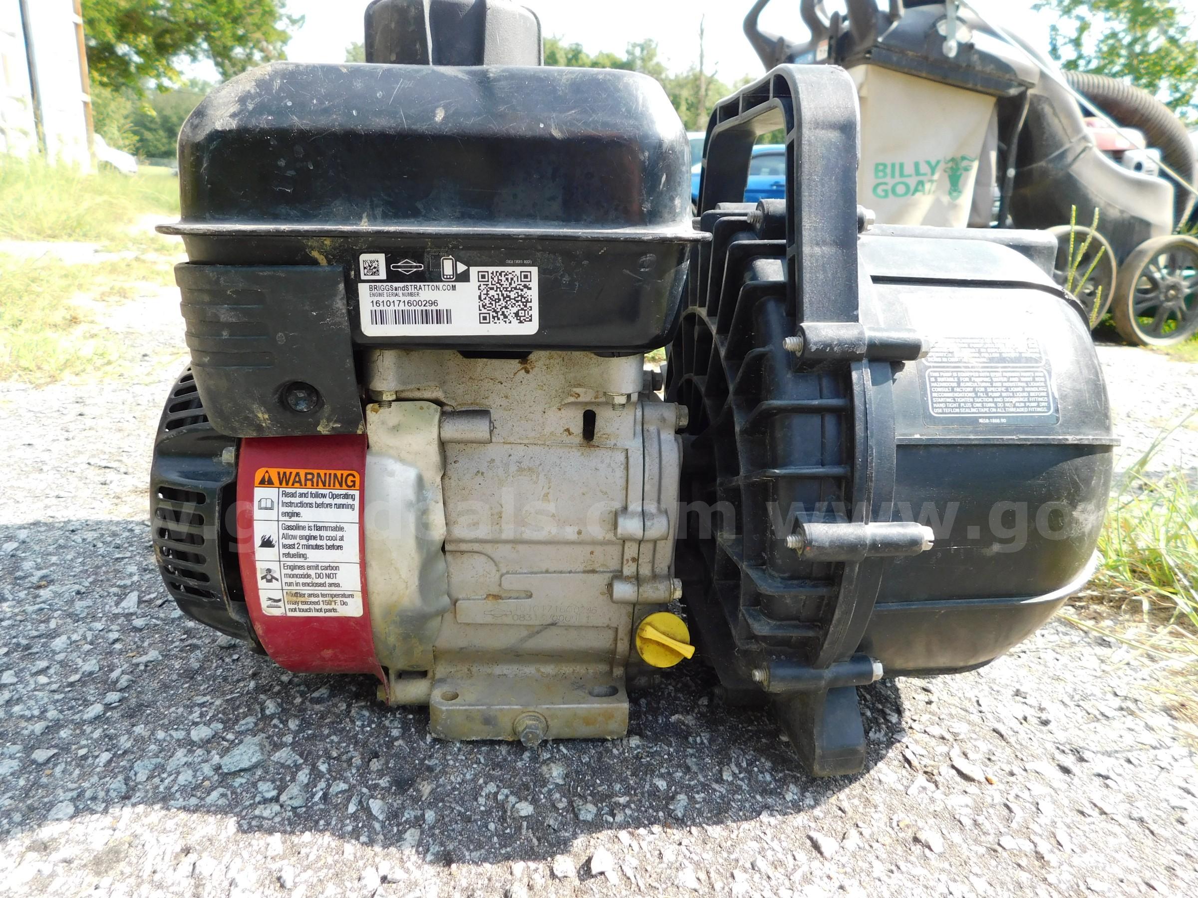 PUMP, PACER PACER SE1-1/2PL E550 Government Surplus Auction - Photo #2