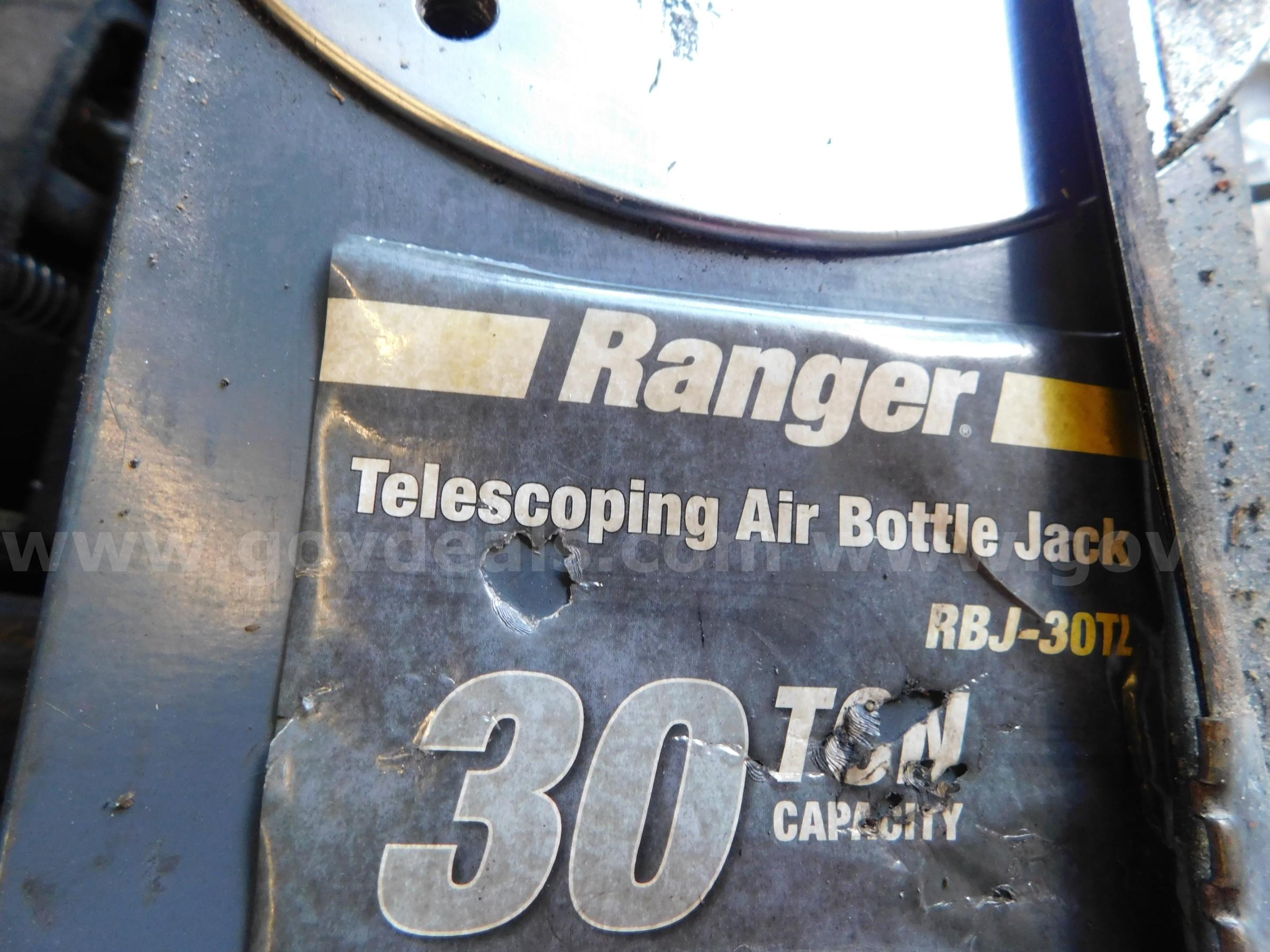 BOTTLE JACKS, 5, TELESCOPING AIR RANGER RBJ-30TL Government Surplus Auction - Photo #2