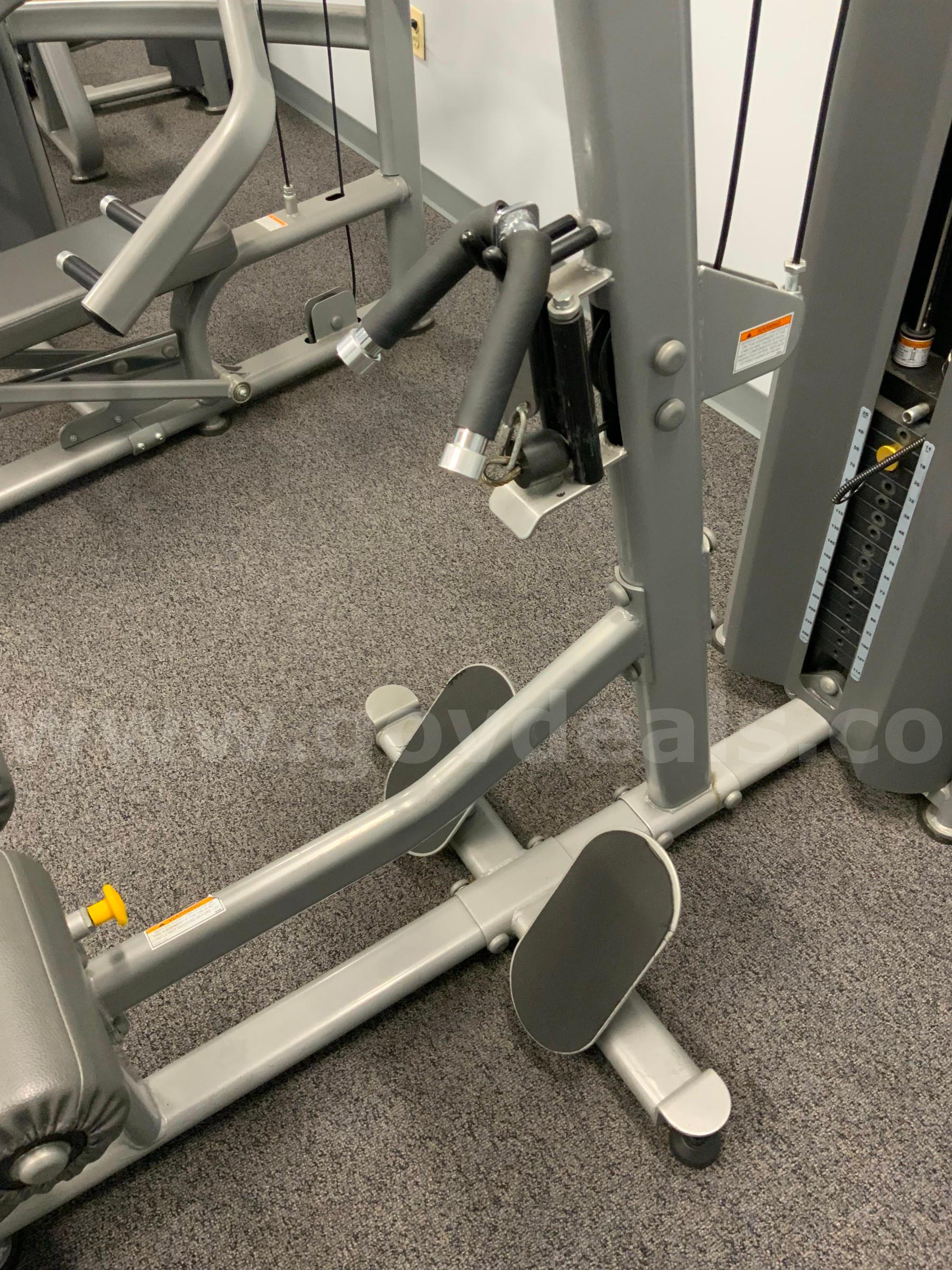 Paramount FS-53 Lat Pull Down Seated Row Combination Machine Gym Exercise Equipment #R3 Paramount FS-53 Government Surplus Auction - Photo #4