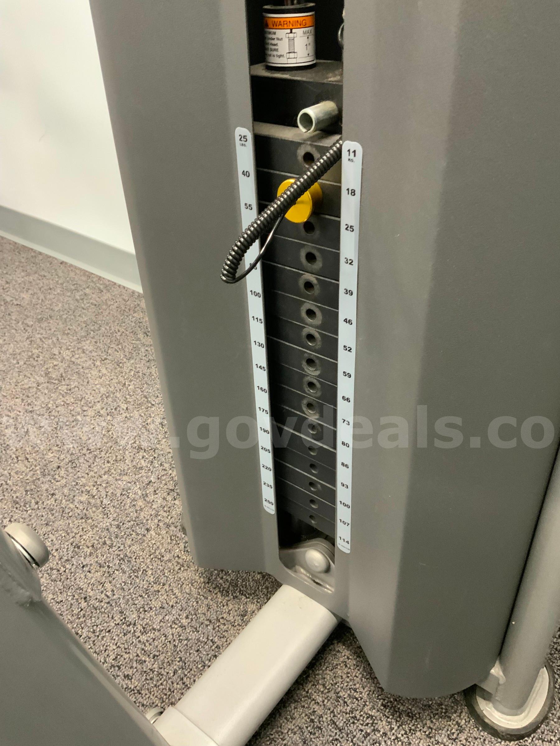 Paramount FS-53 Lat Pull Down Seated Row Combination Machine Gym Exercise Equipment #R3 Paramount FS-53 Government Surplus Auction - Photo #5