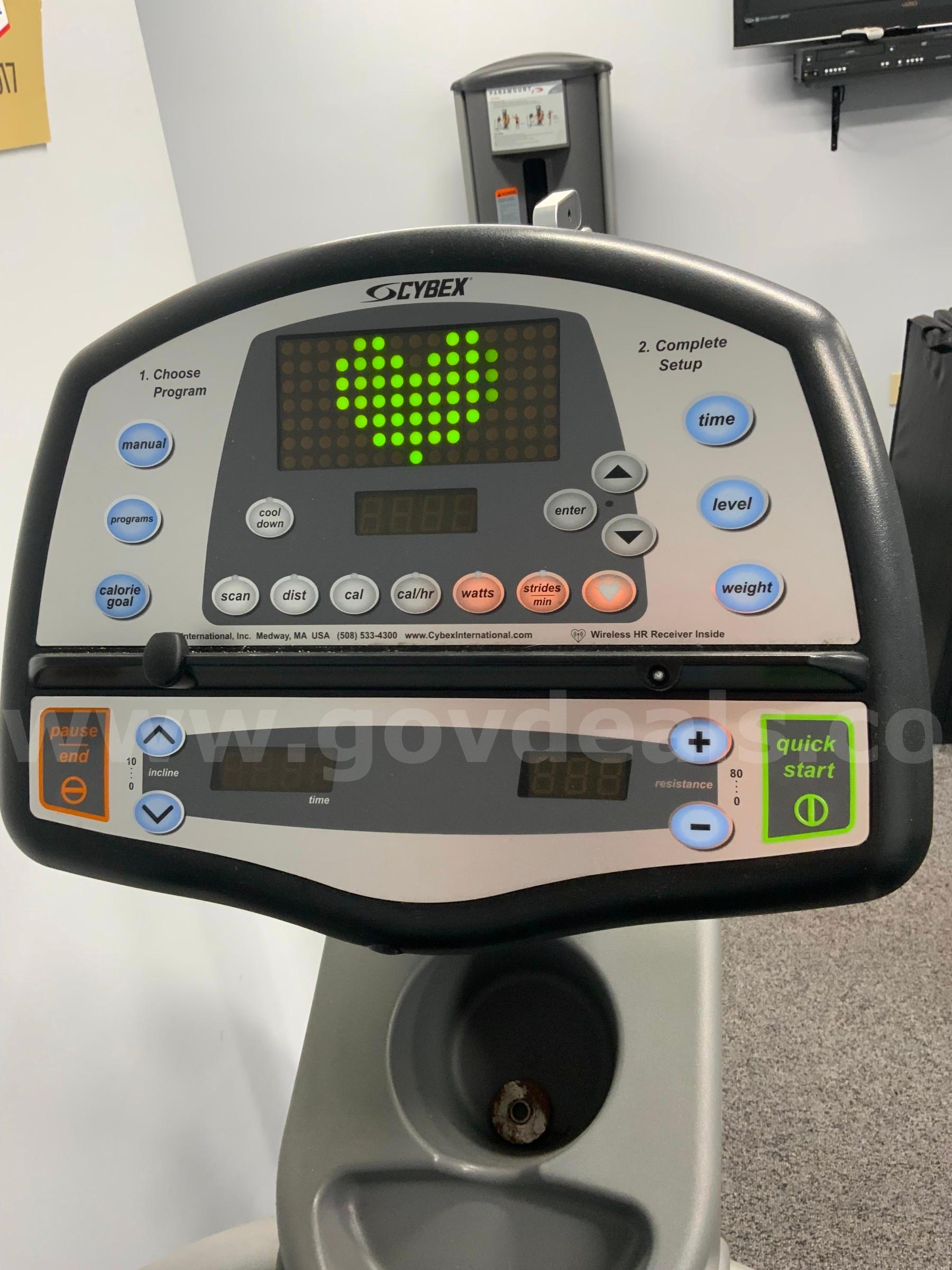 Cybex 425A Total Body Arc Trainer Machine Cross-Training Light-Commercial Exercise Gym Equipment #R6 Cybex 425A Government Surplus Auction - Photo #2