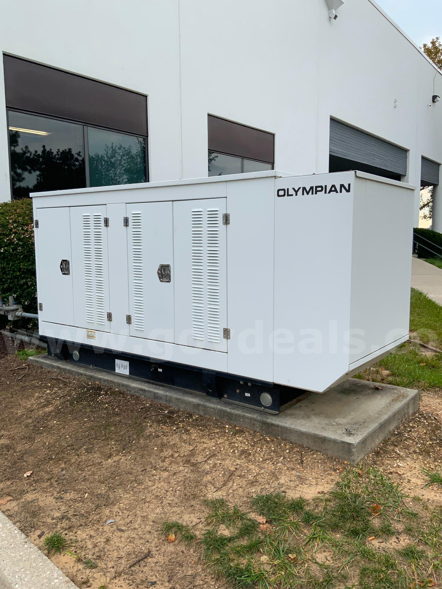 2011 Generac Olympian G50LG2 G6.8.1 Spark Ignited Gas Generator Set 50KW 3PH 619.3 Hours #R8