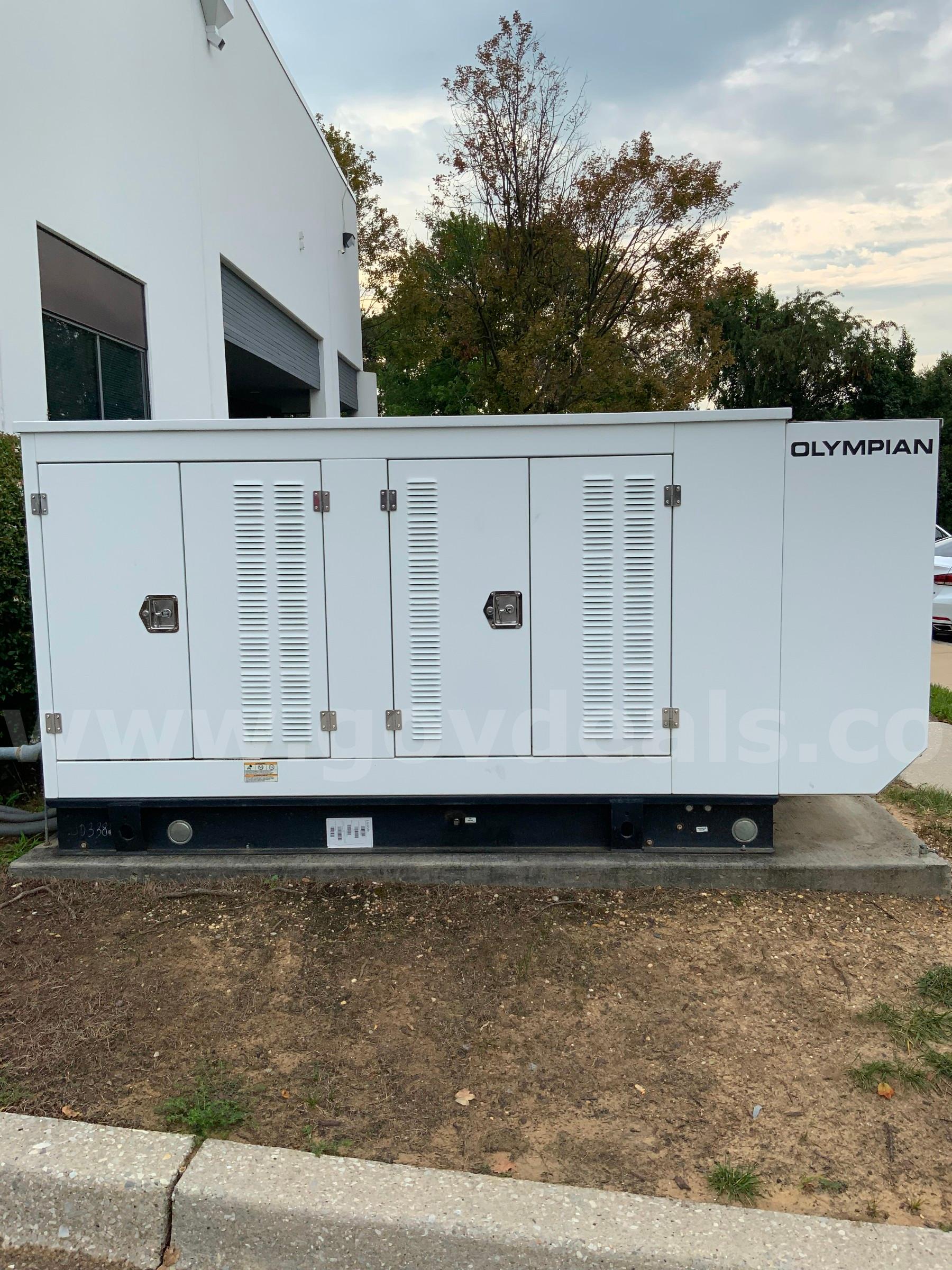 2011 Generac Olympian G50LG2 G6.8.1 Spark Ignited Gas Generator Set 50KW 3PH 619.3 Hours #R8 Generac Olympian 619 Government Surplus Auction - Photo #2