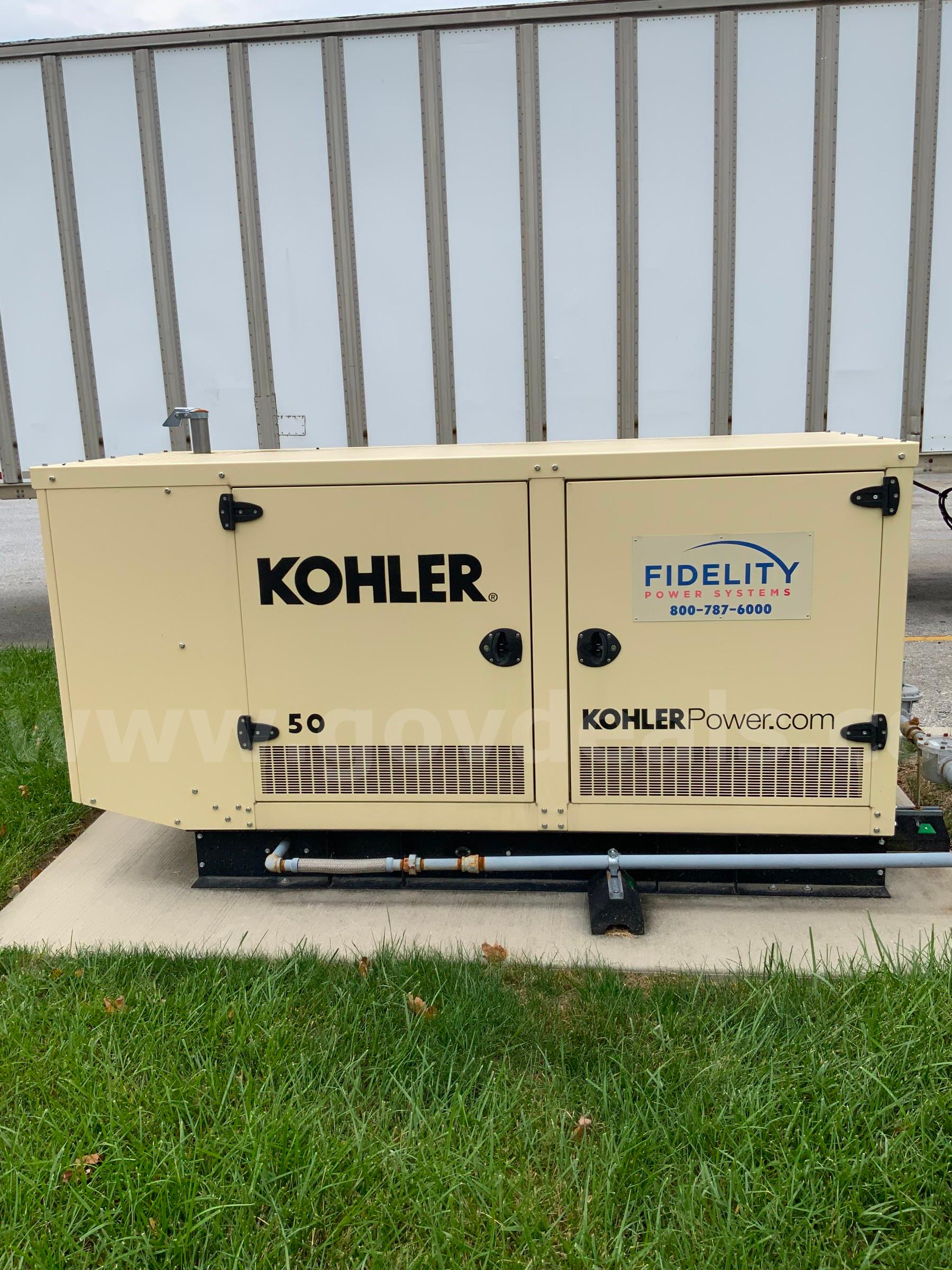 2021 Kohler KG50 Industrial Gaseous Natural Gas Generator Set 53KW 3PH 187.2 Hours #R9 Kohler 187 Government Surplus Auction - Photo #5
