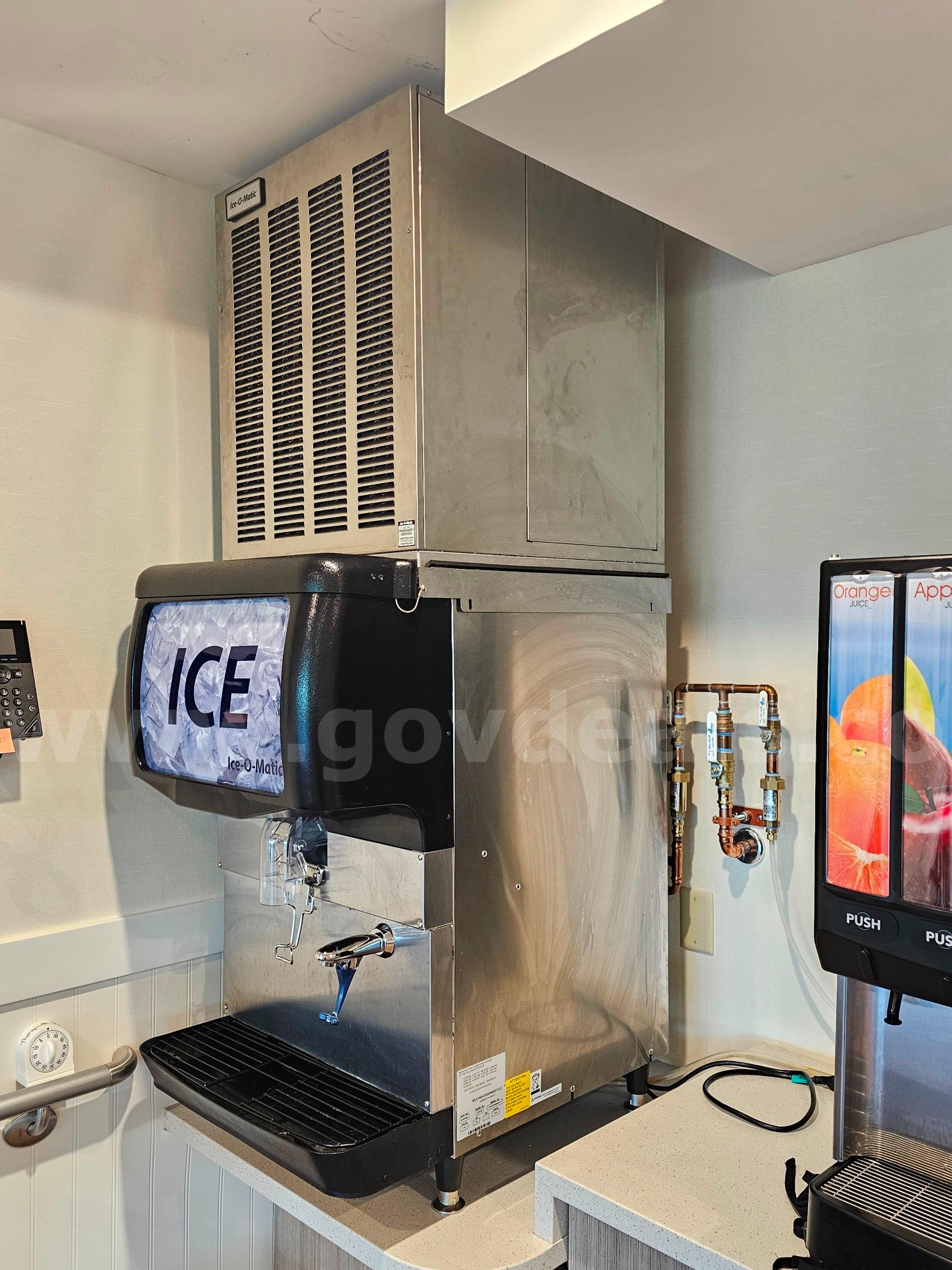 Ice-O-Matic Nugget Ice Maker & Dispenser   Government Surplus Auction - Photo #2