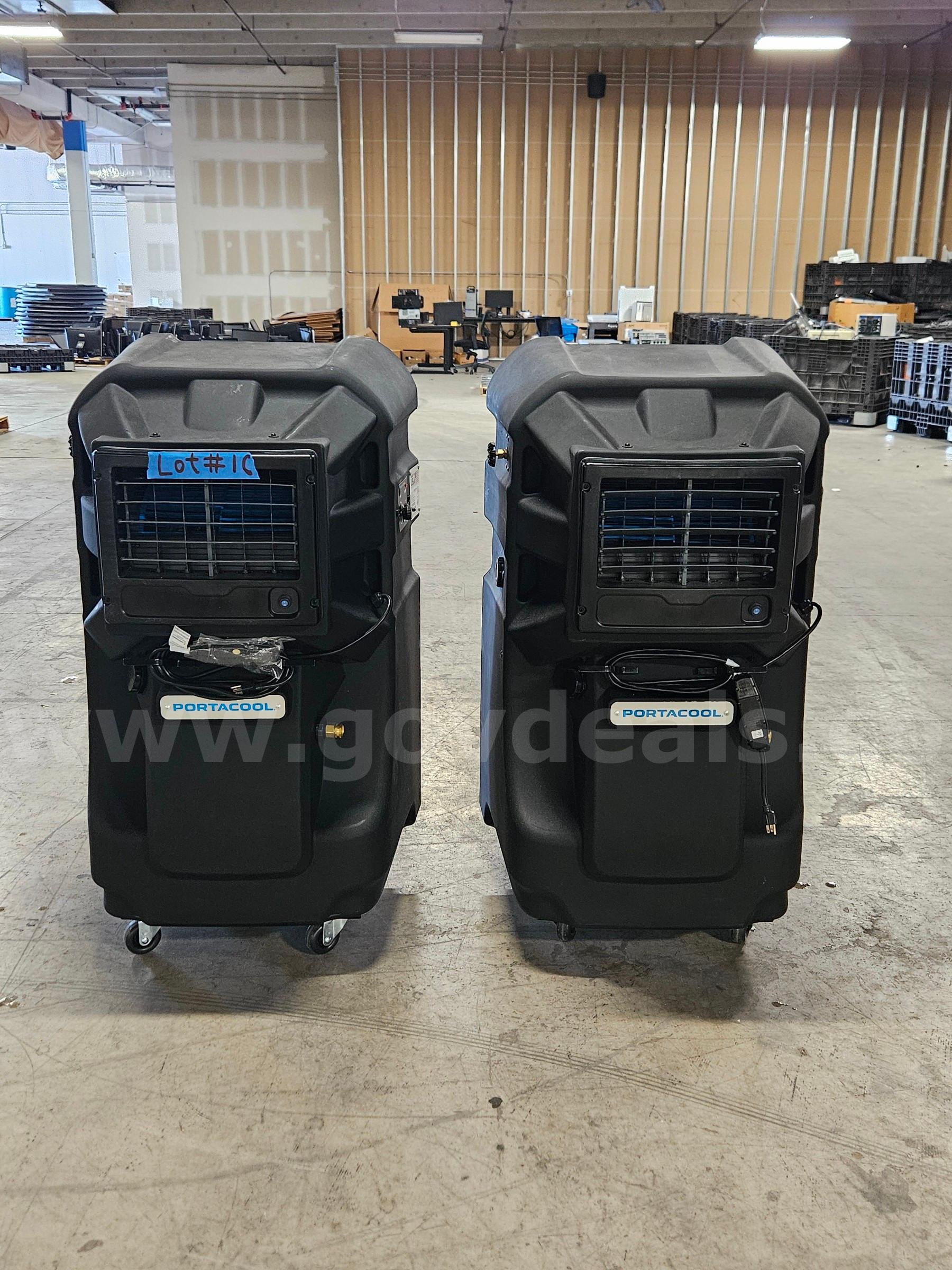 Lot #1C of 2 Portacool Swamp Coolers Portacool  Government Surplus Auction - Photo #6