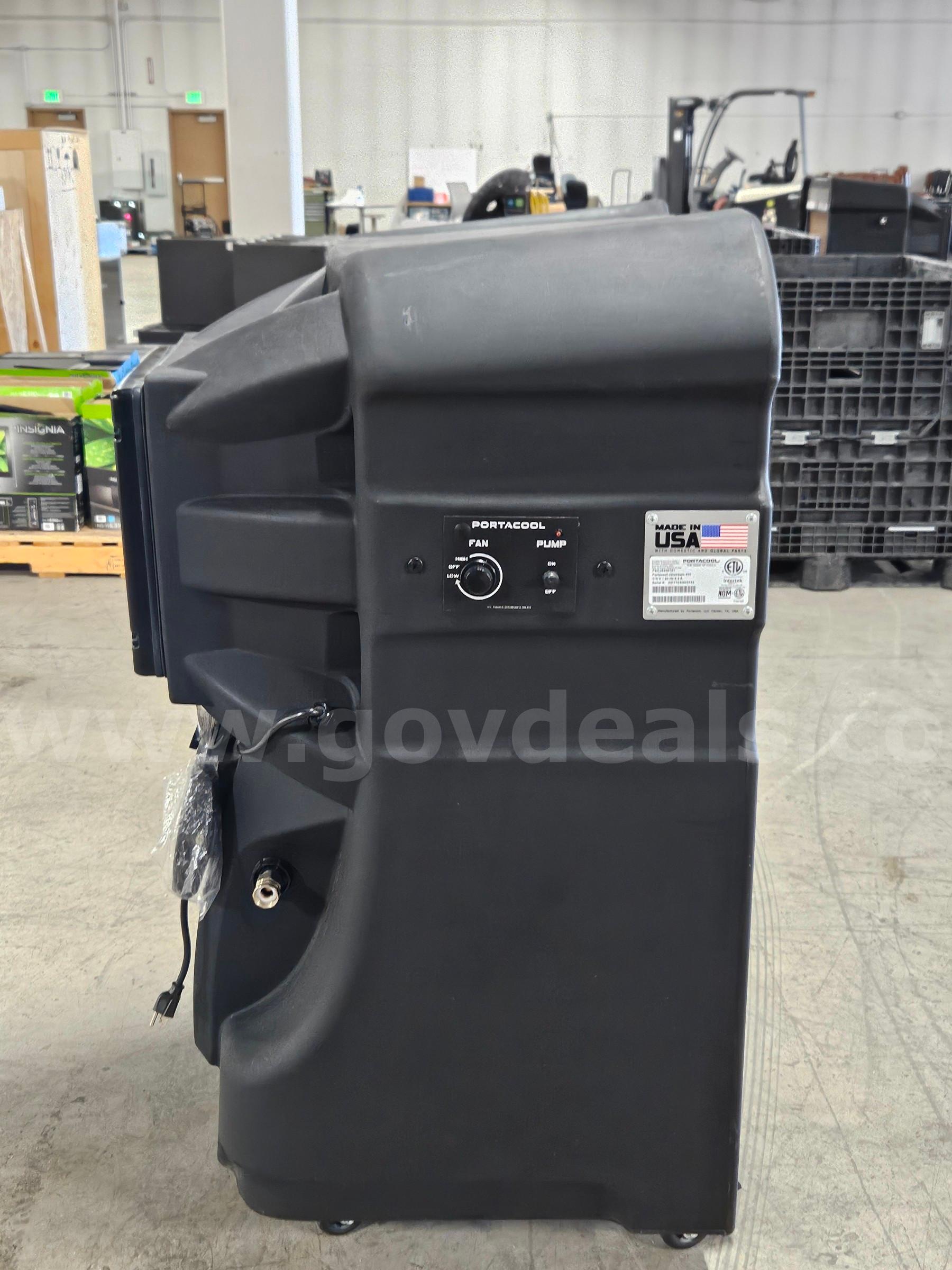 Lot #2C of 2 Portacool Swamp Coolers Portacool  Government Surplus Auction - Photo #2