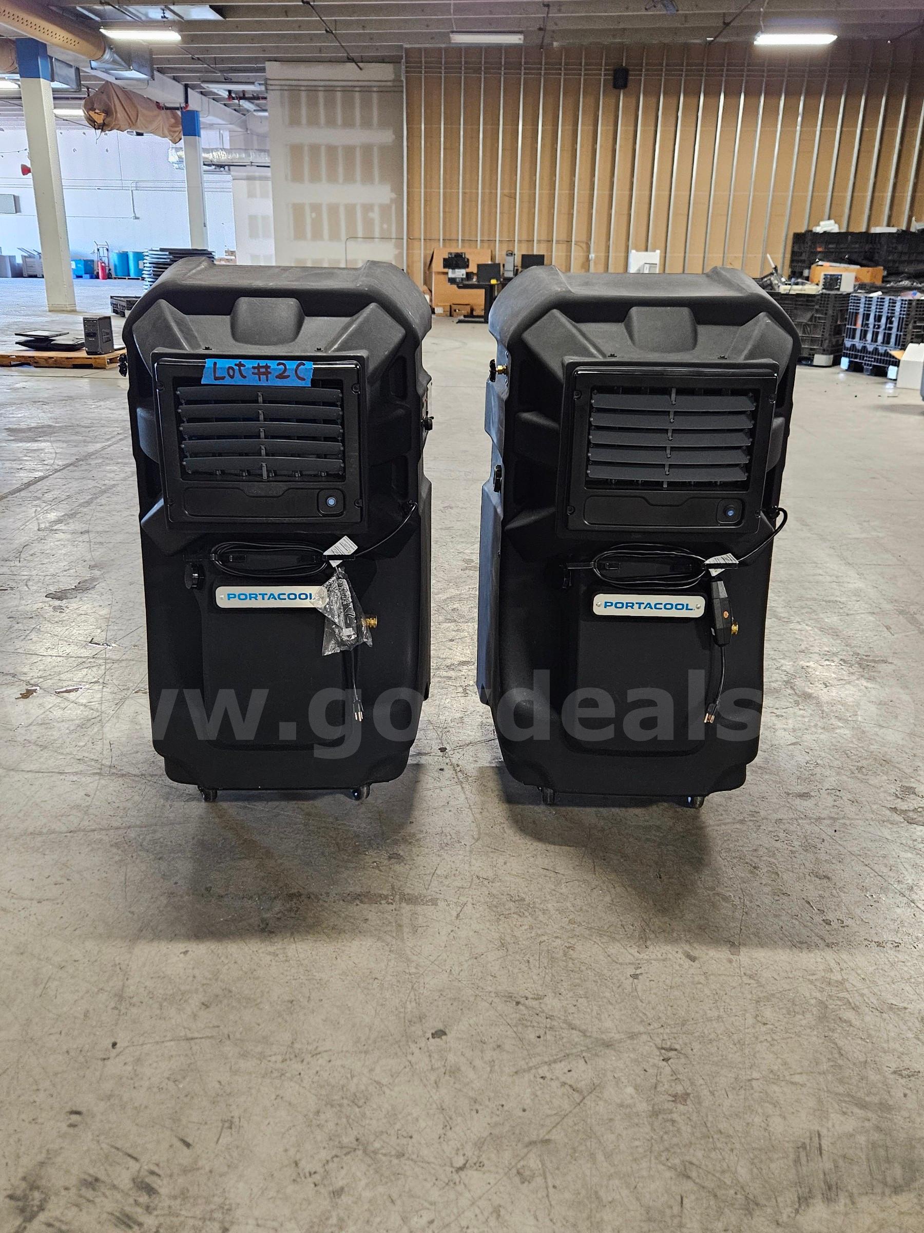 Lot #2C of 2 Portacool Swamp Coolers Portacool  Government Surplus Auction - Photo #6
