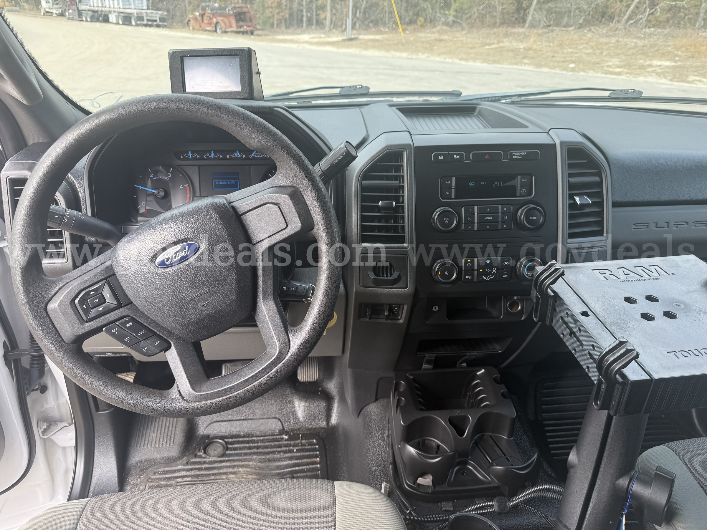 Dynatest Pavement Friction tester with 2019 Ford F-350 SD Ford F-350 Government Surplus Auction - Photo #6