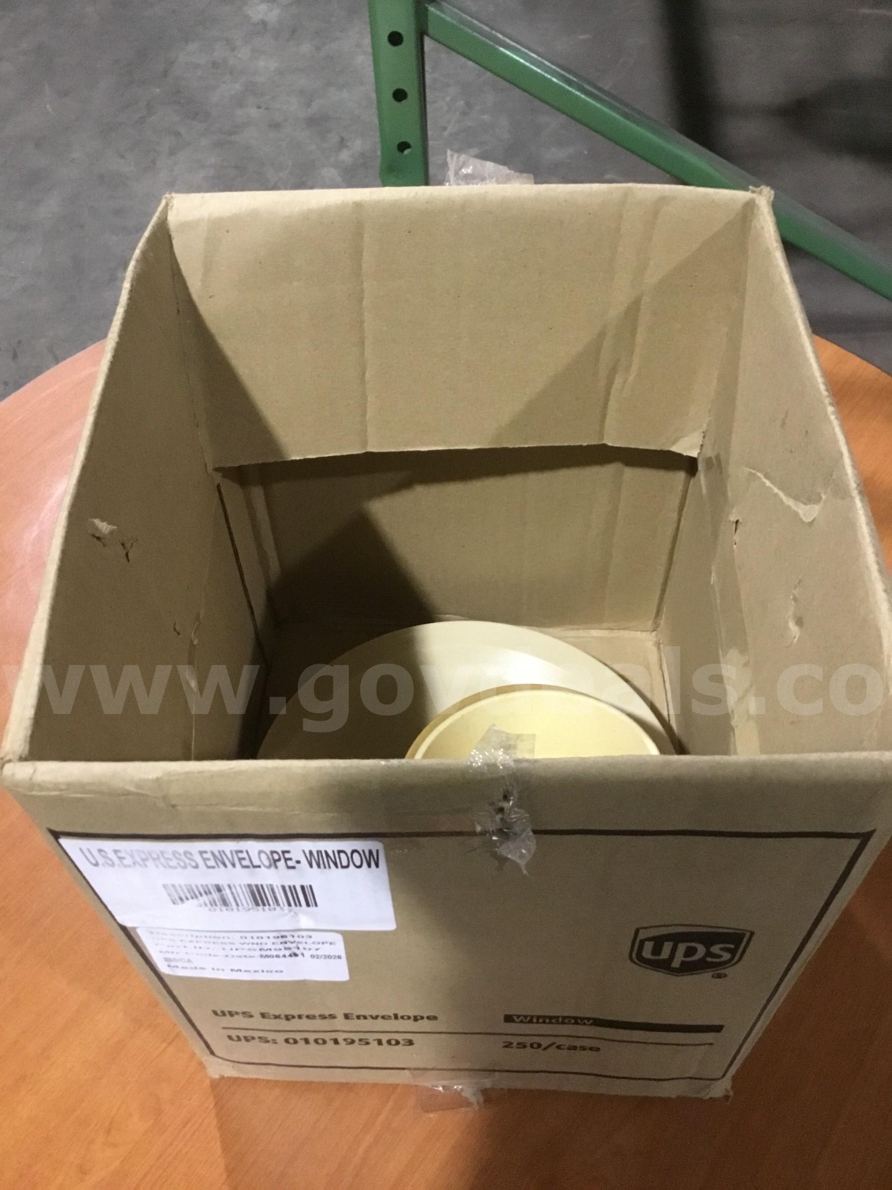 Lot of items-tan plates, and brown small bowls  "DH"   Government Surplus Auction - Photo #2
