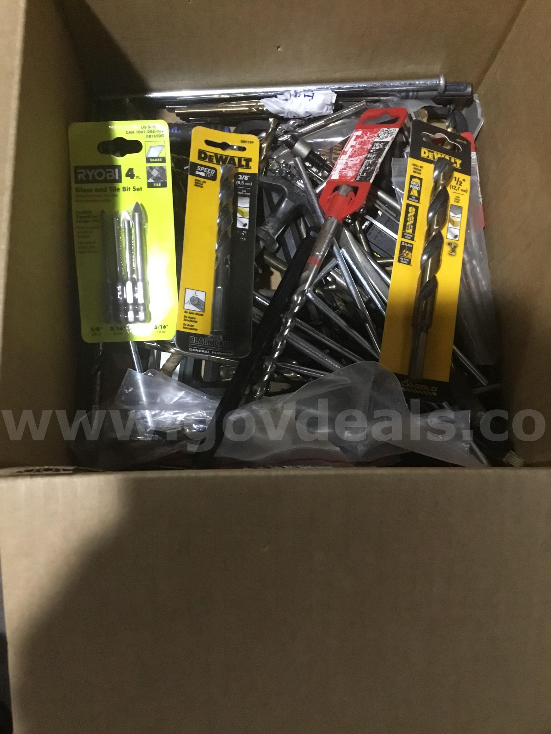 Lot of Drill Bits   Government Surplus Auction - Primary Photo