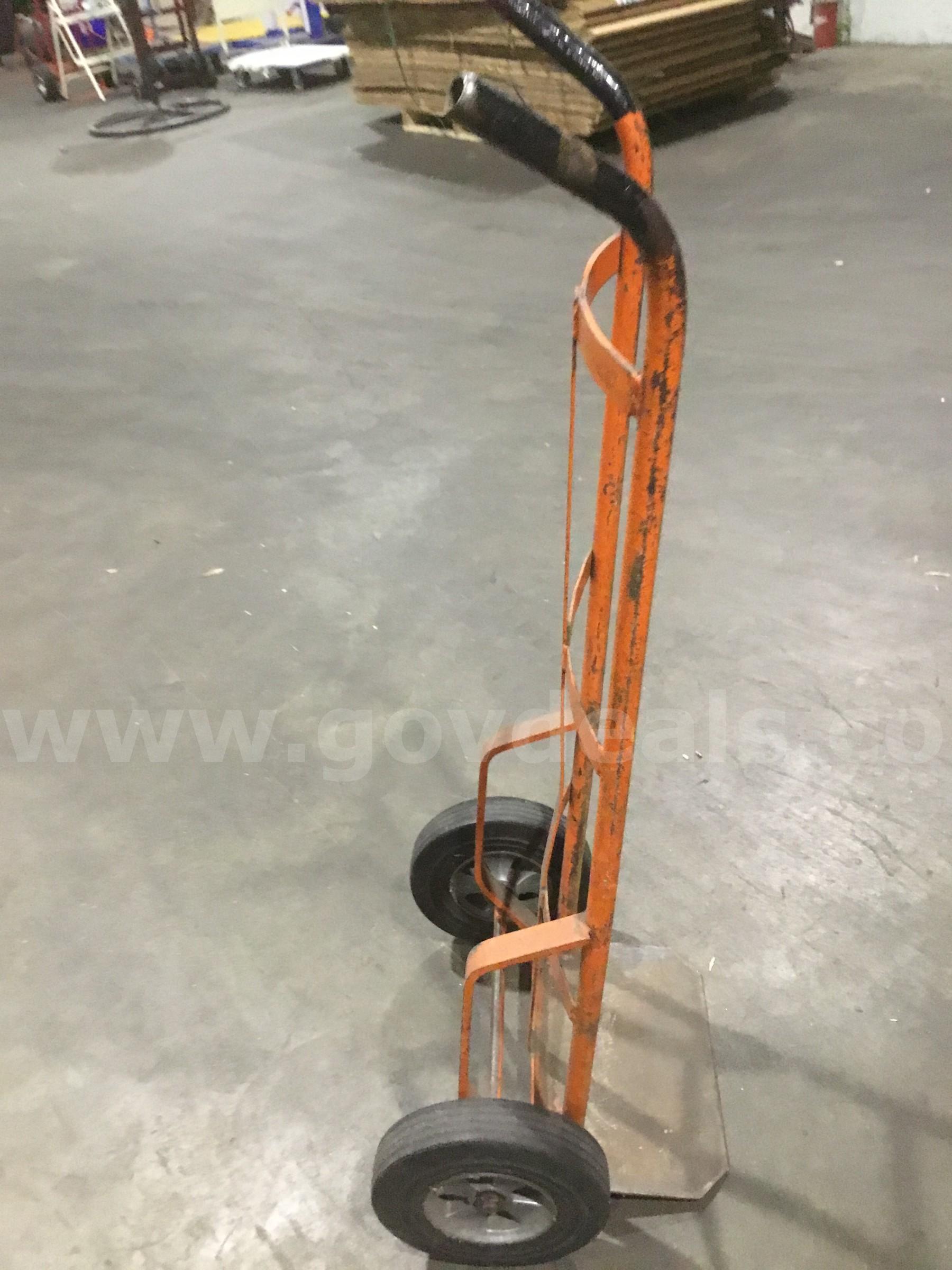 Orange dolly  "DH"   Government Surplus Auction - Photo #2