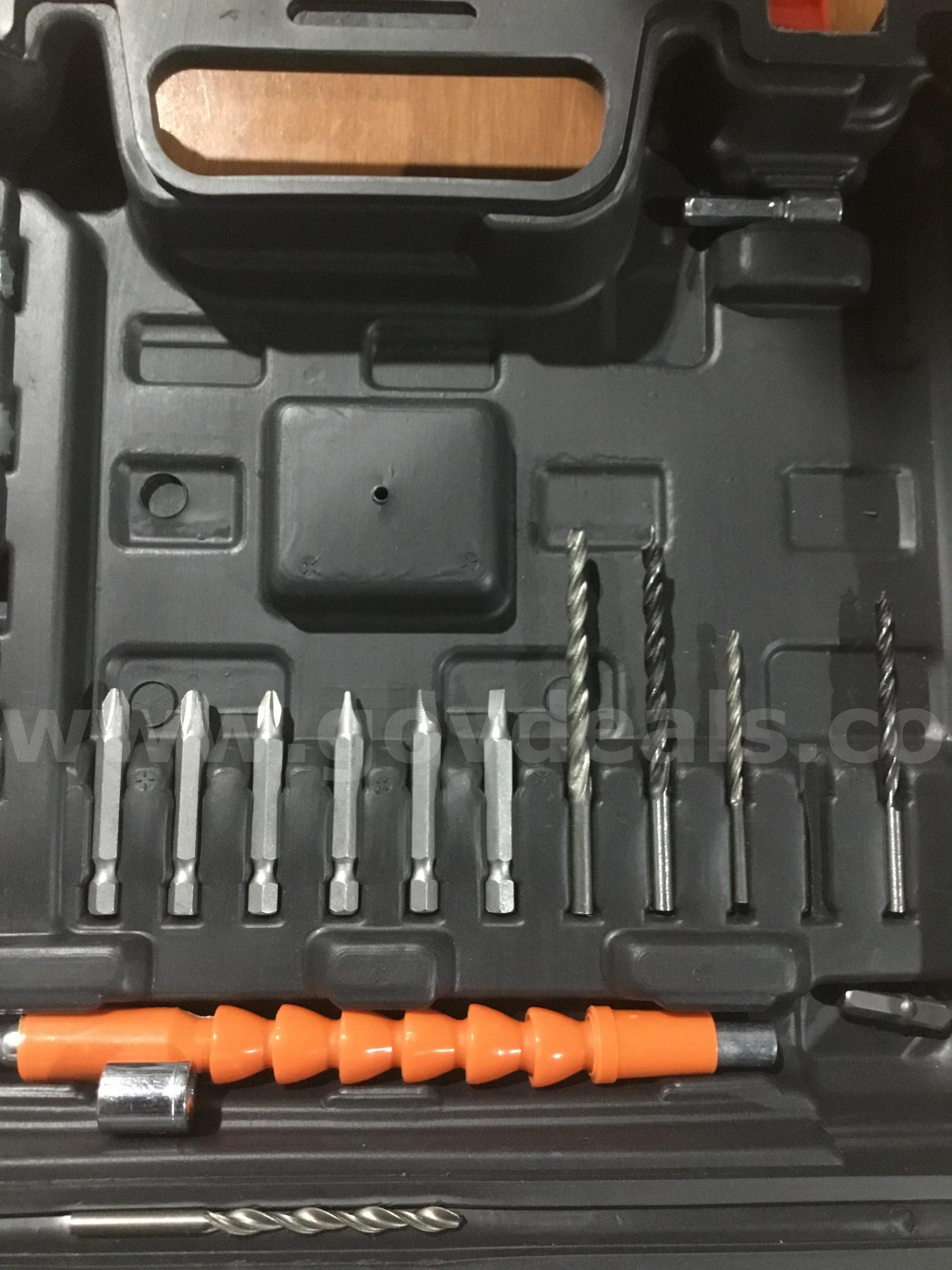 Lot of items-torque wrench, battery packs, & a drill bit set  "DH"   Government Surplus Auction - Photo #4