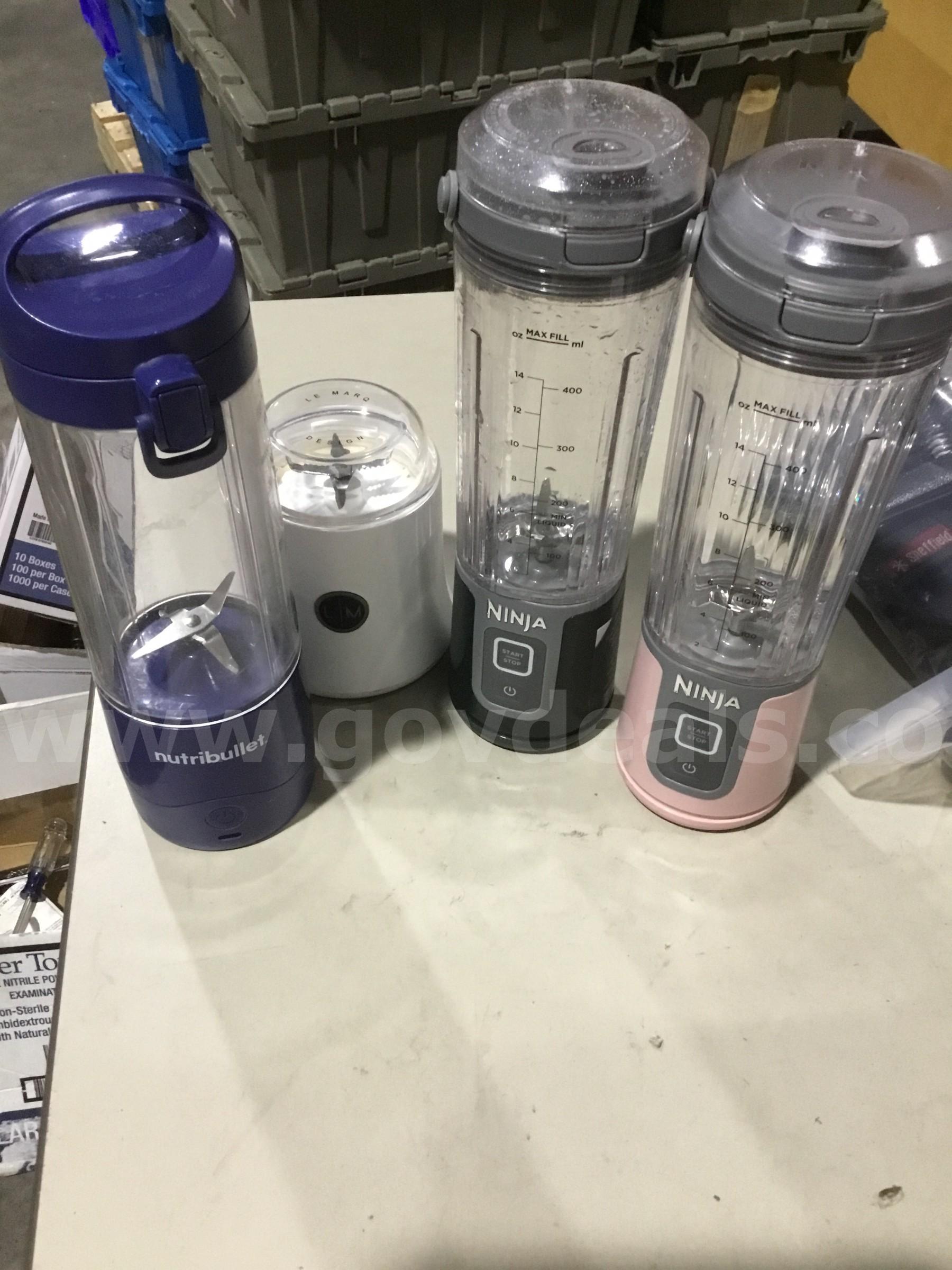 Lot of items-navy blue blender  "DH"   Government Surplus Auction - Primary Photo