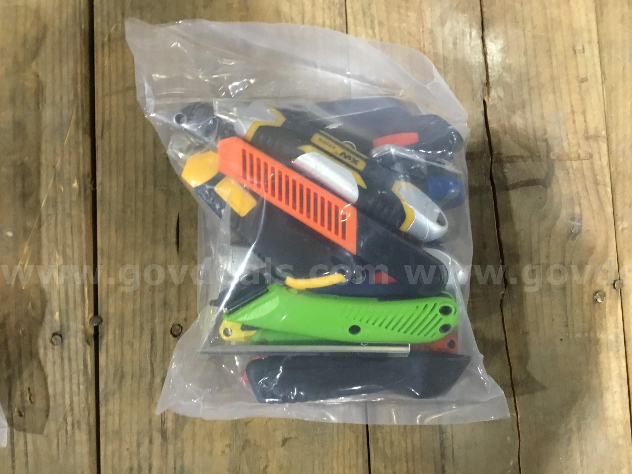 1 Lot of Utility Knives   Government Surplus Auction - Photo #2