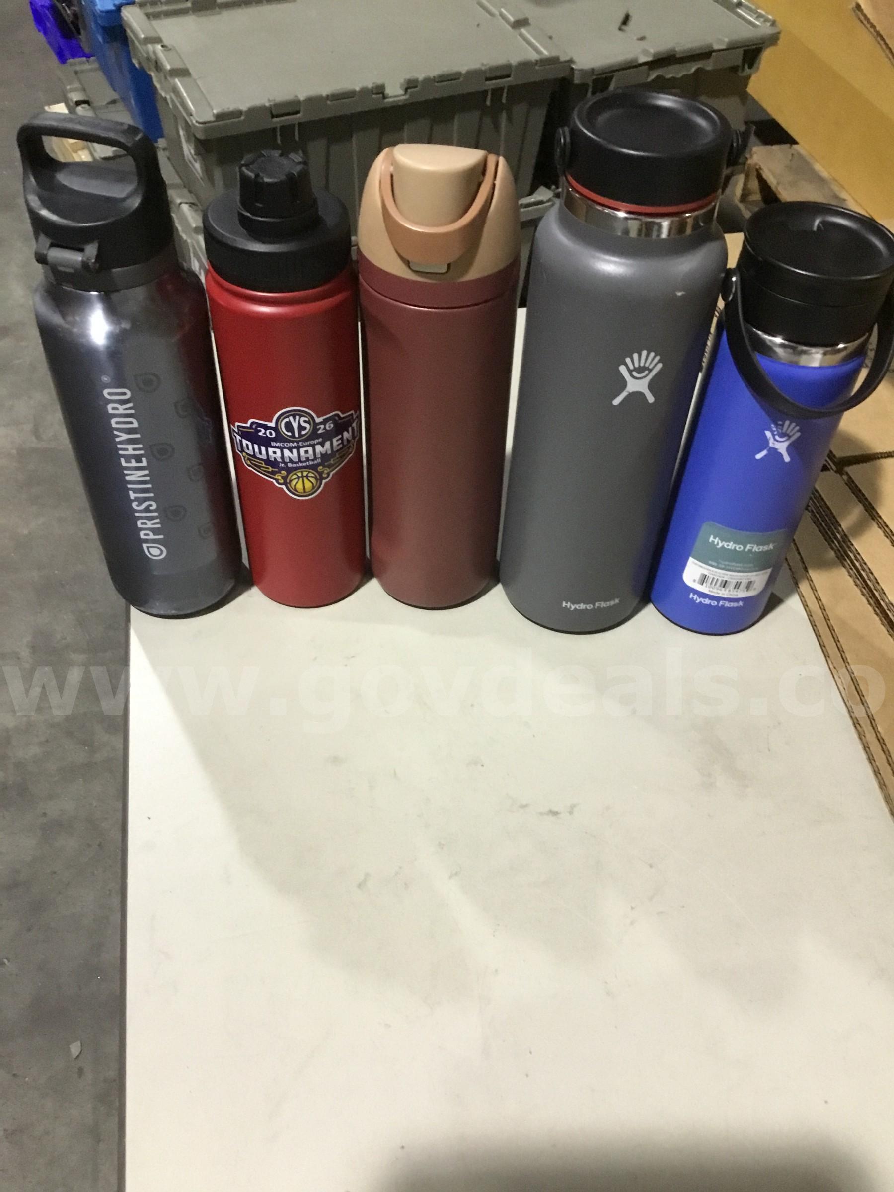 Lot of bottles-dark red 2026 tournament bottle  "DH"
