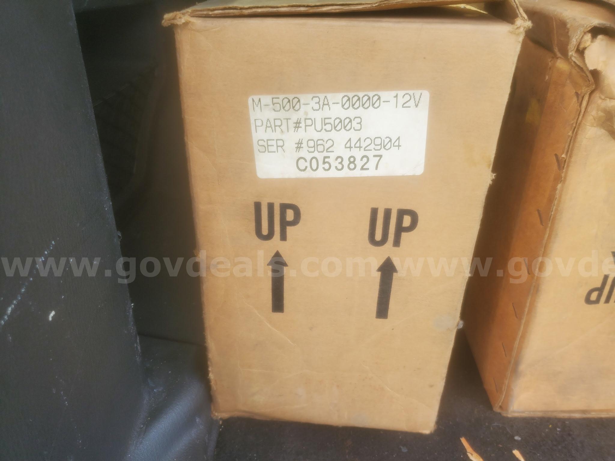 Monarch Dyna-Might M-500-3A 12V Hydraulic Power Unit / Hydraulic Pump Monarch 500 Government Surplus Auction - Photo #4