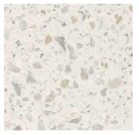 5 Ea. (Approx). Solid Surface Slab 9208 CS - White Stone