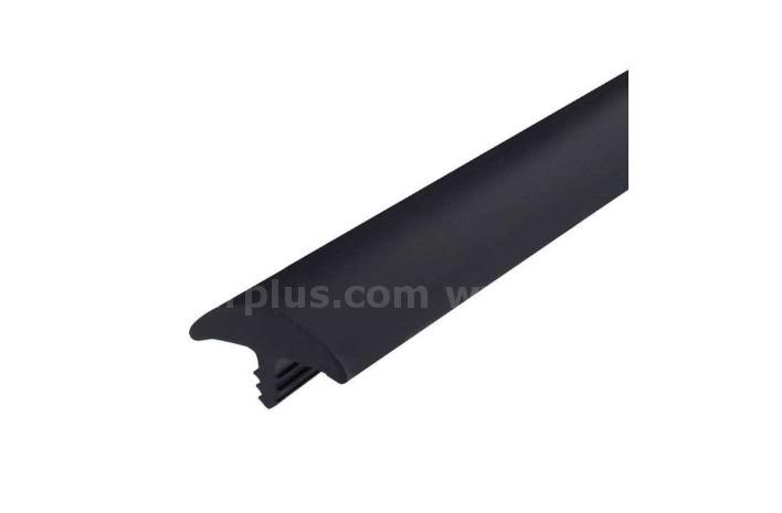 9 Ea. (Approx). Black 1" Bumper Tee Moulding 250'