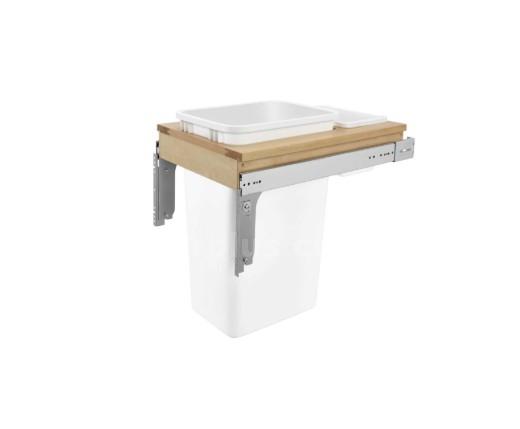 39 Ea. (Approx). 50 Quart Top Mount Waste Container (NEW/UNUSED)   Government Surplus Auction - Primary Photo
