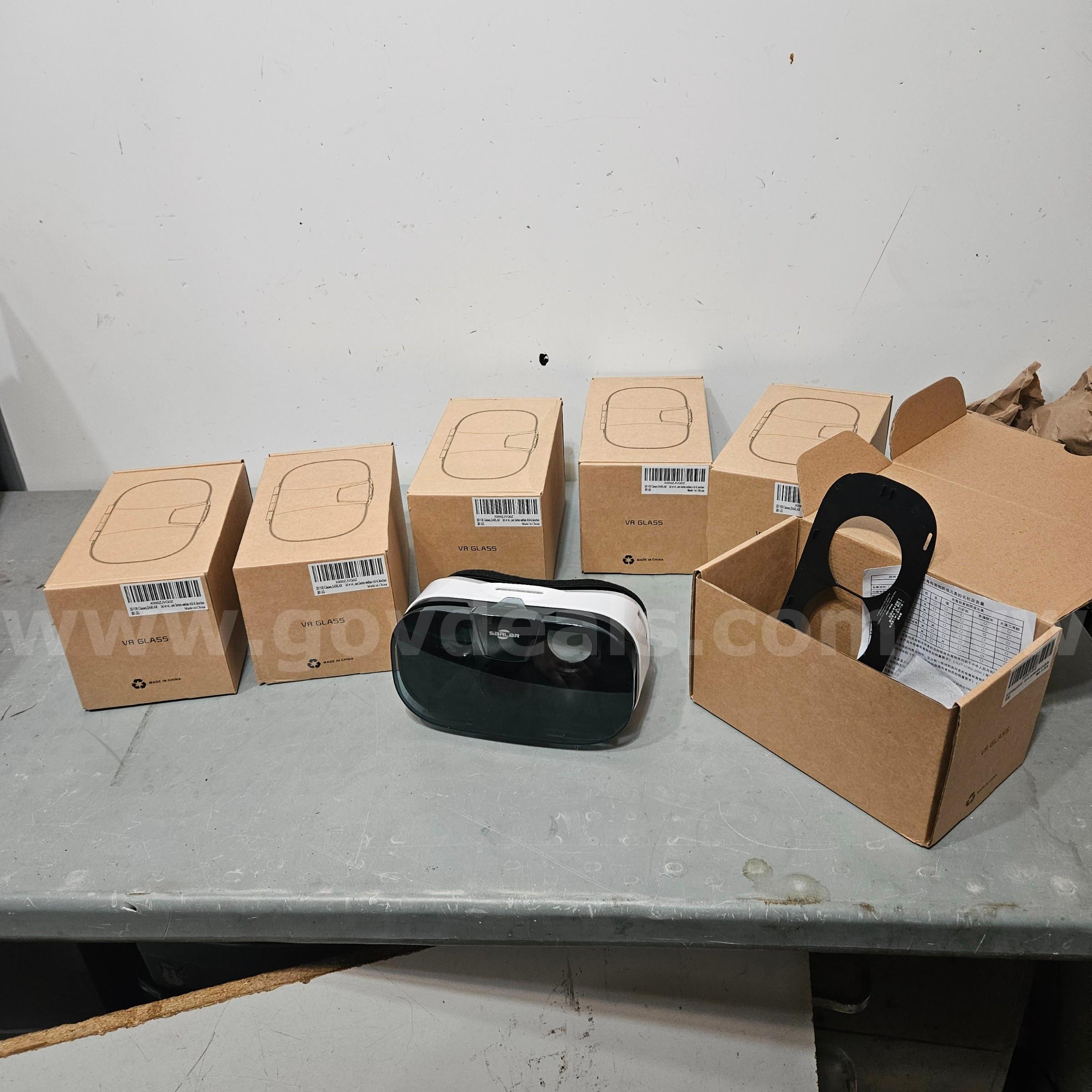 6 VR Glass Virtual Reality 3D Housing Units   Government Surplus Auction - Primary Photo
