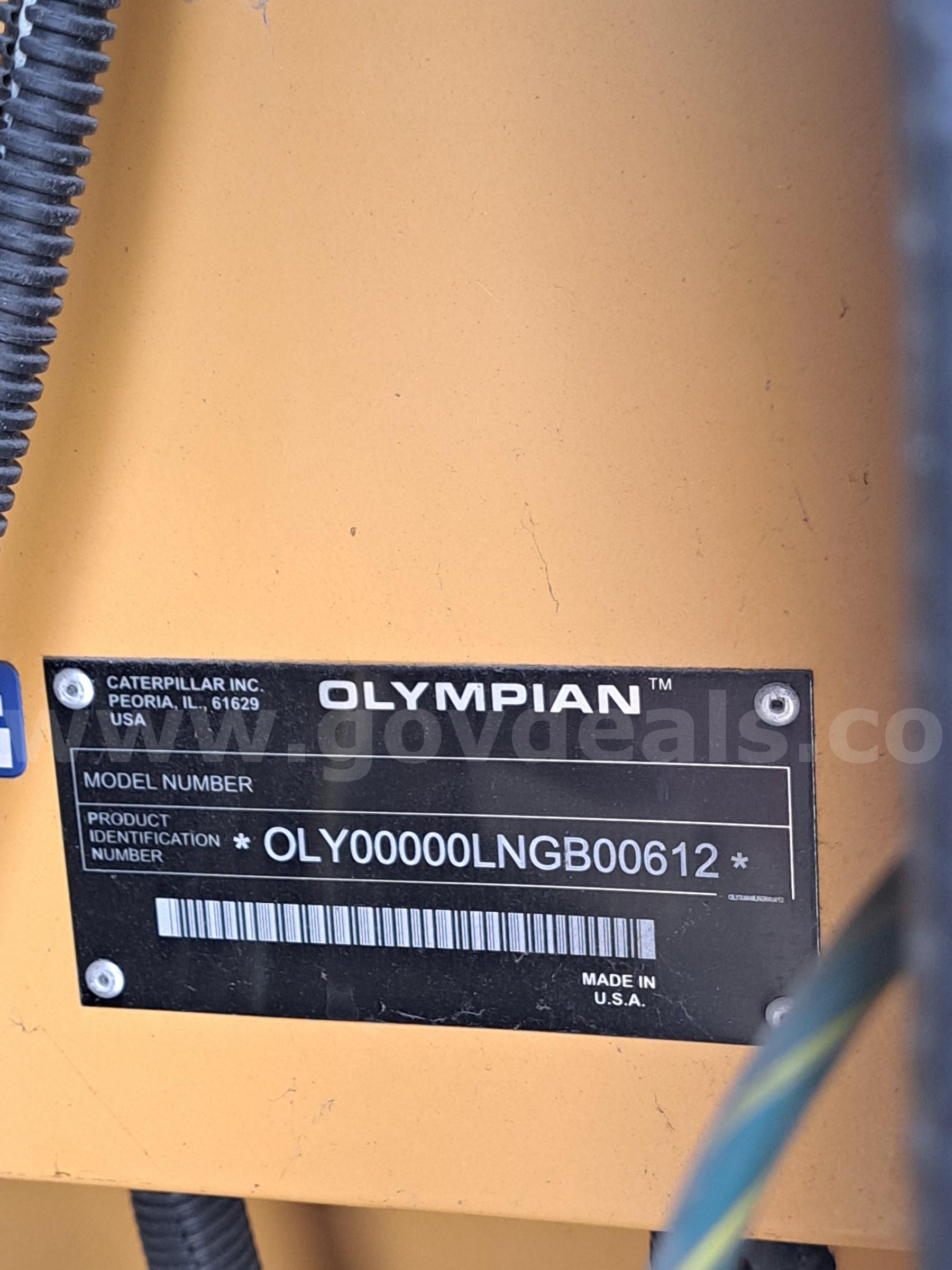 Olympian 15KV Generator , model #G15U3S  OLY00000LNGB00612 Government Surplus Auction - Photo #5