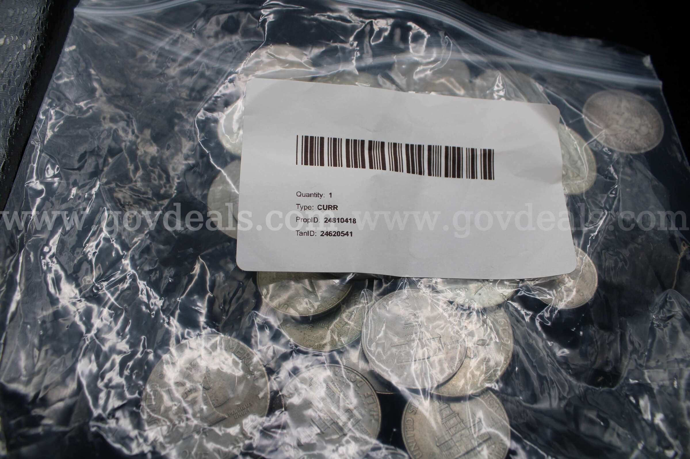 Dollar Coins (4)    Half Dollars (30)     Foreign Coins (4)   Government Surplus Auction - Photo #3