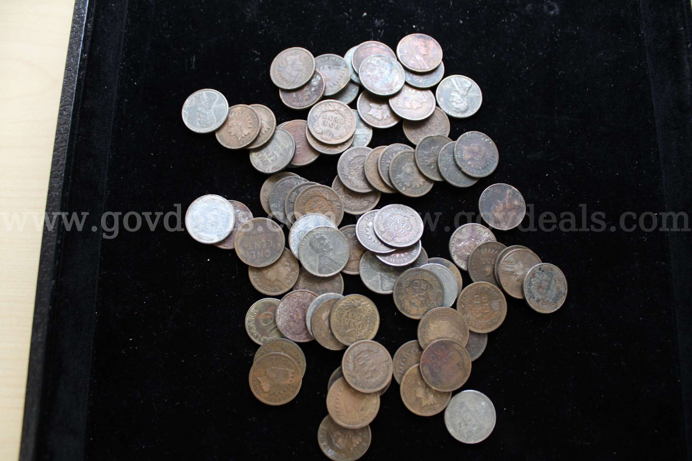 MISC COIN (4), FOREIGN COIN (39), 0.05 COIN (81), 0.01 COIN (75)   Government Surplus Auction - Photo #2