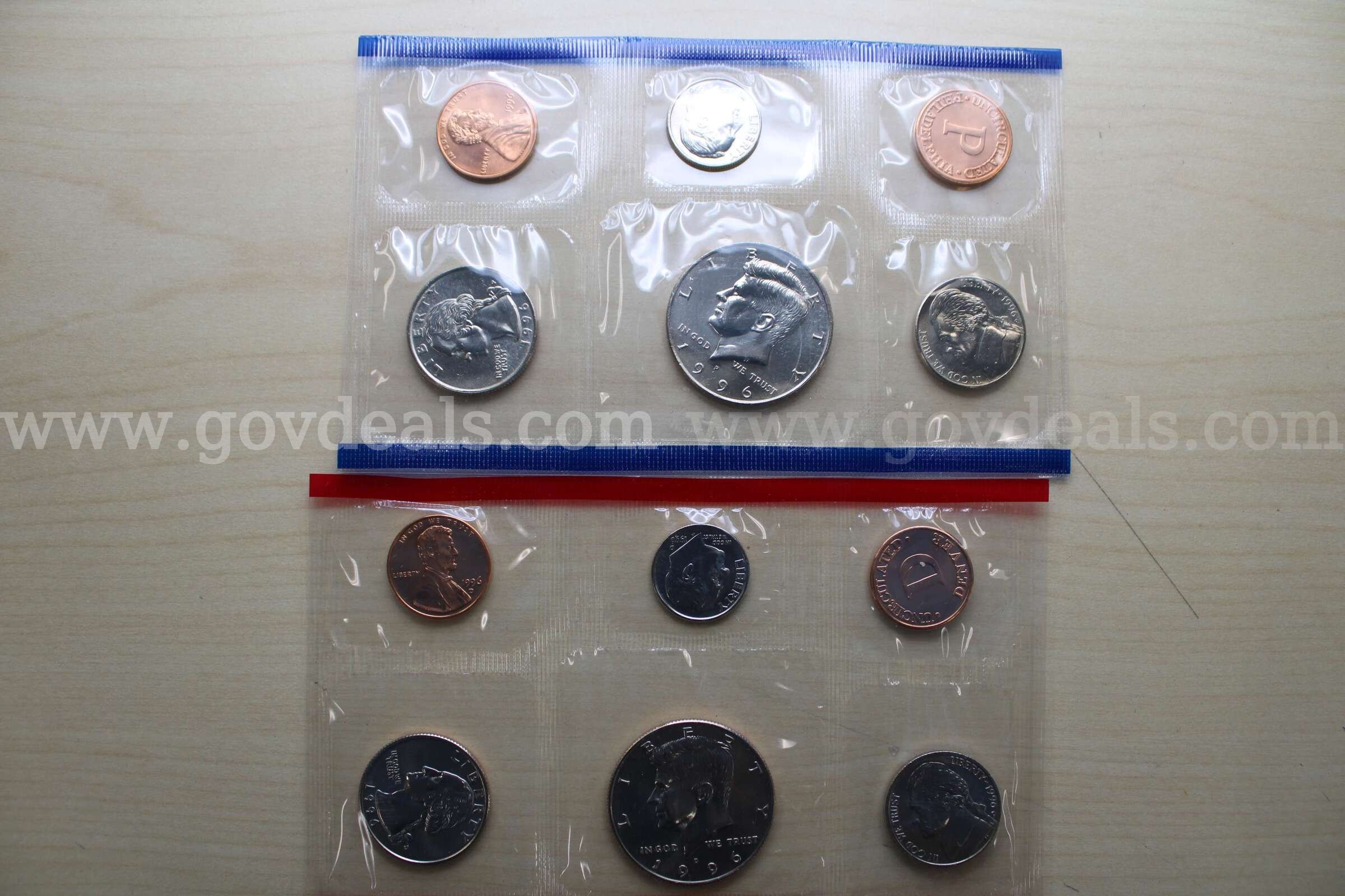 $1 COIN (2); COIN SET (3); NICKEL (3); PENNY (4); DIME (3); FOREIGN, COINS (27)   Government Surplus Auction - Photo #2