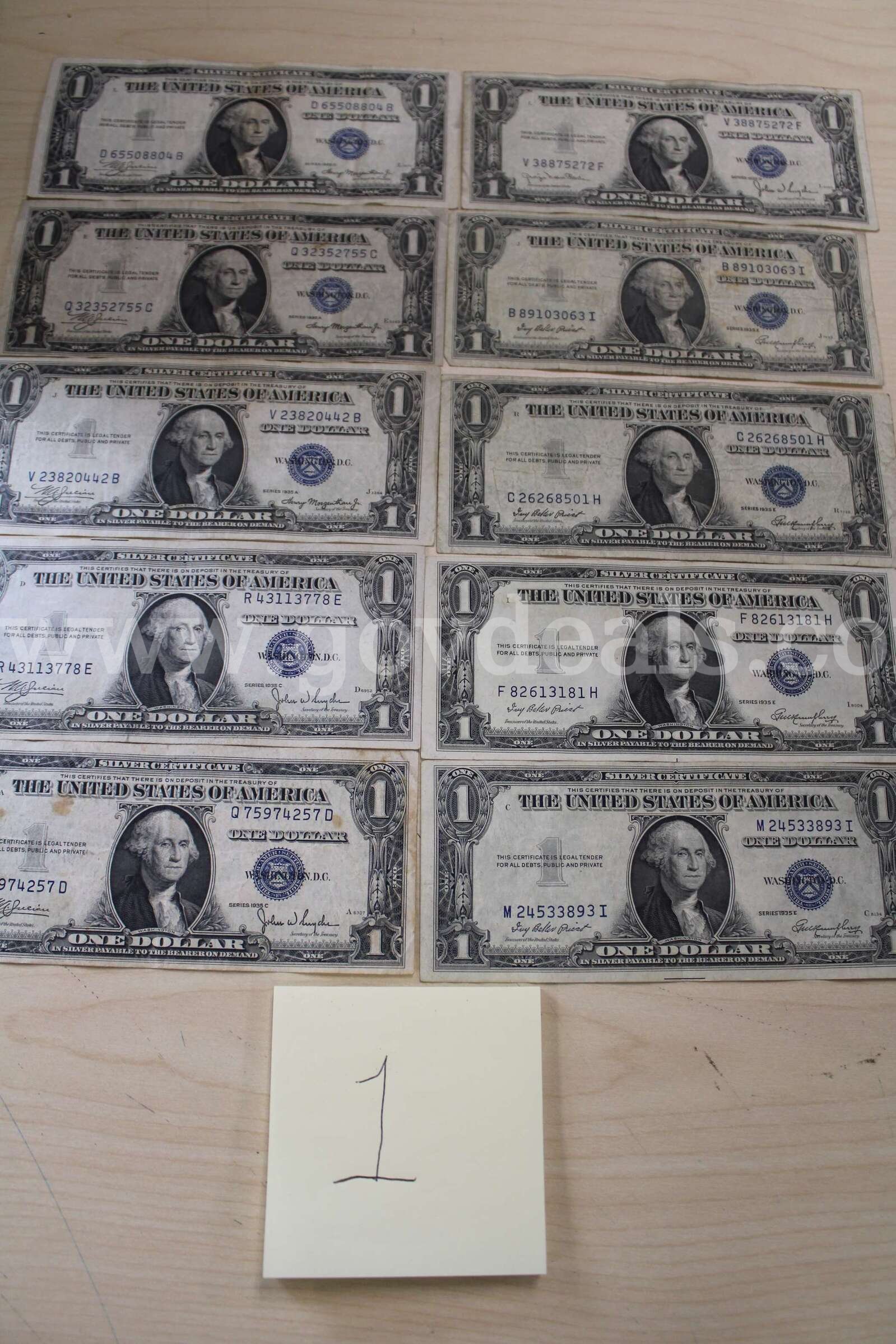 $5.00 (14)     $2.00 (15)     $1.00 (77)   Government Surplus Auction - Photo #6