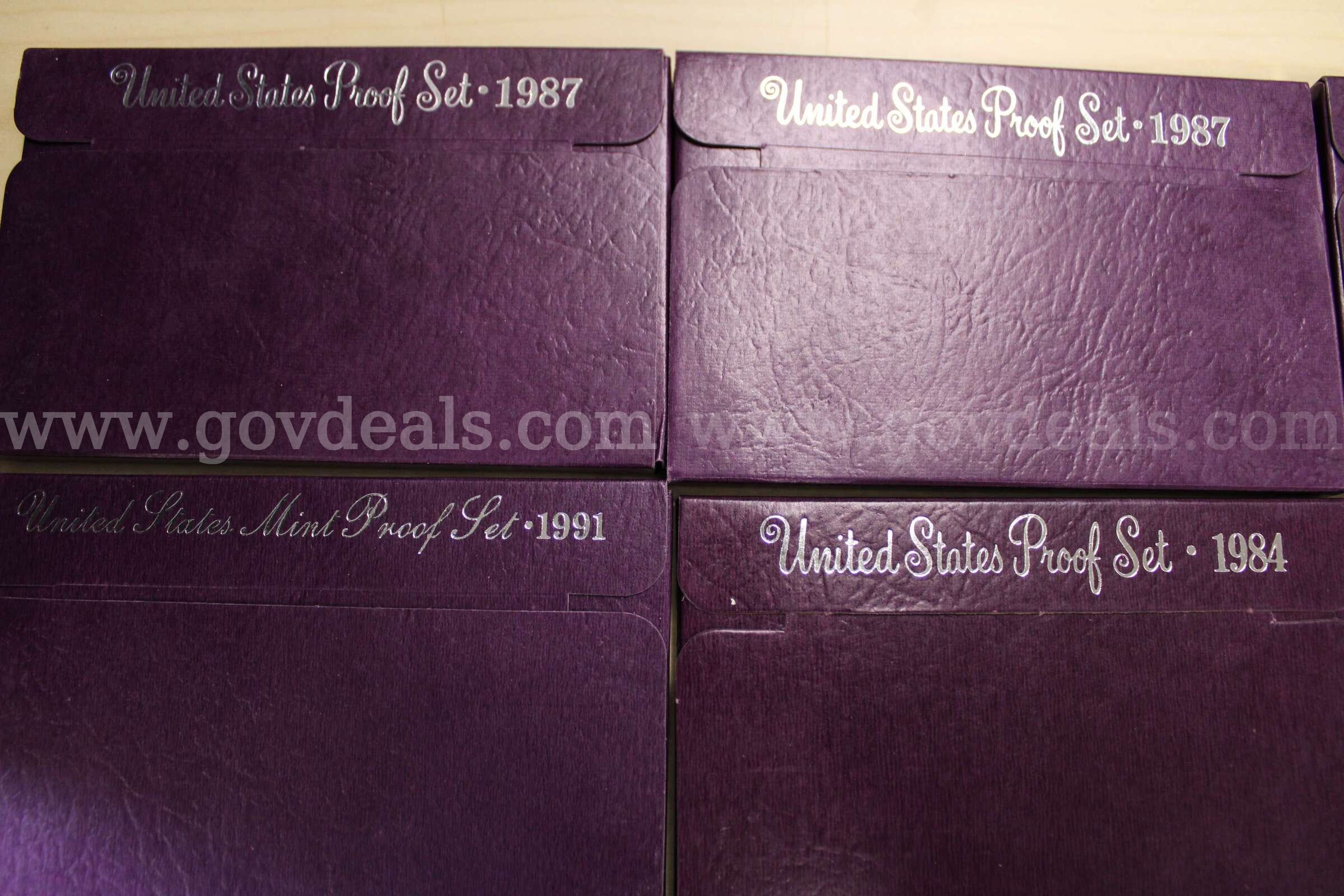 Collectors Coins (6)    Coins Sets (24)      $1.00 Coins (7)   Government Surplus Auction - Photo #2