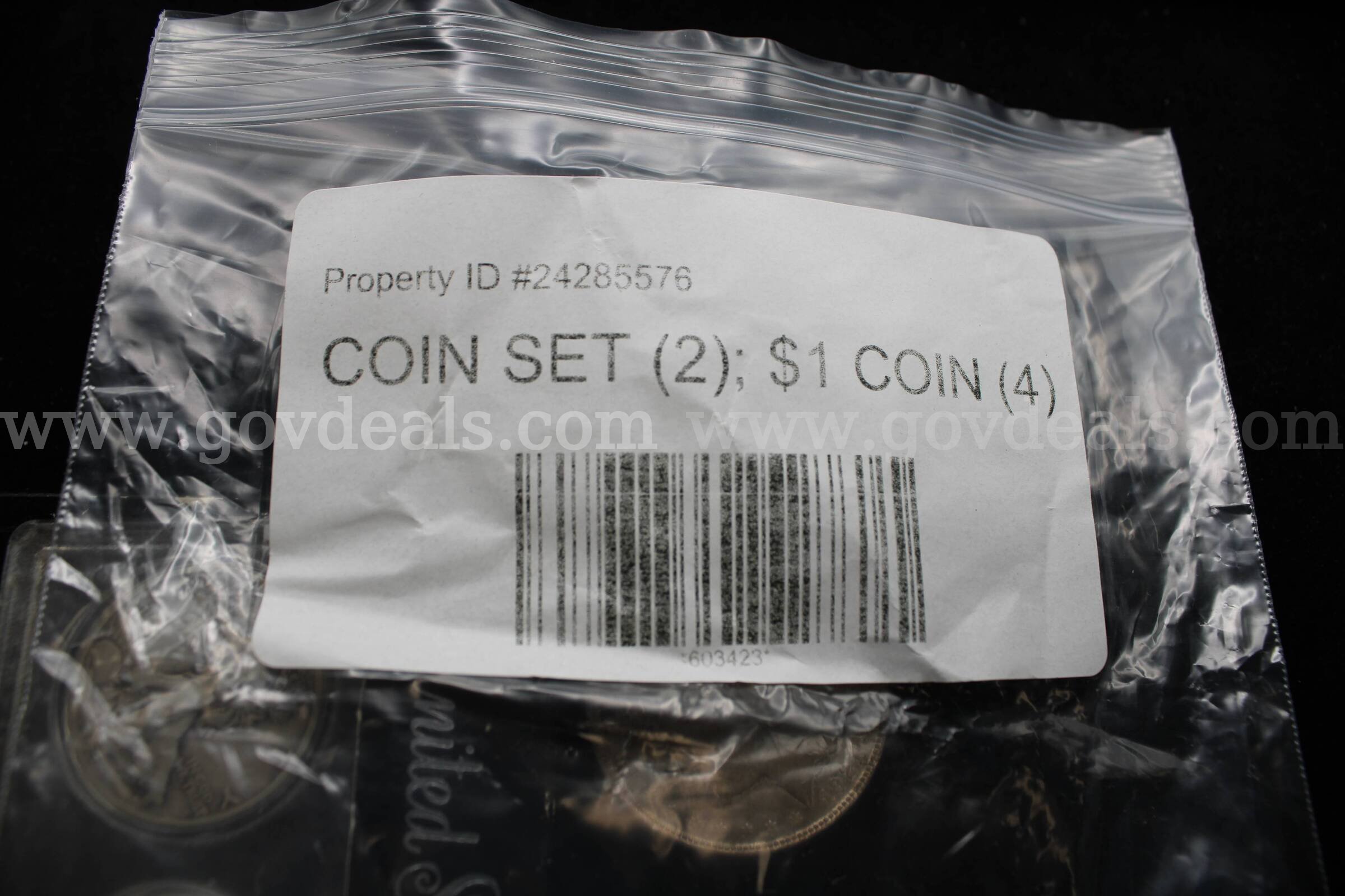 COIN SET (2); $1 COIN (4)   Government Surplus Auction - Photo #5