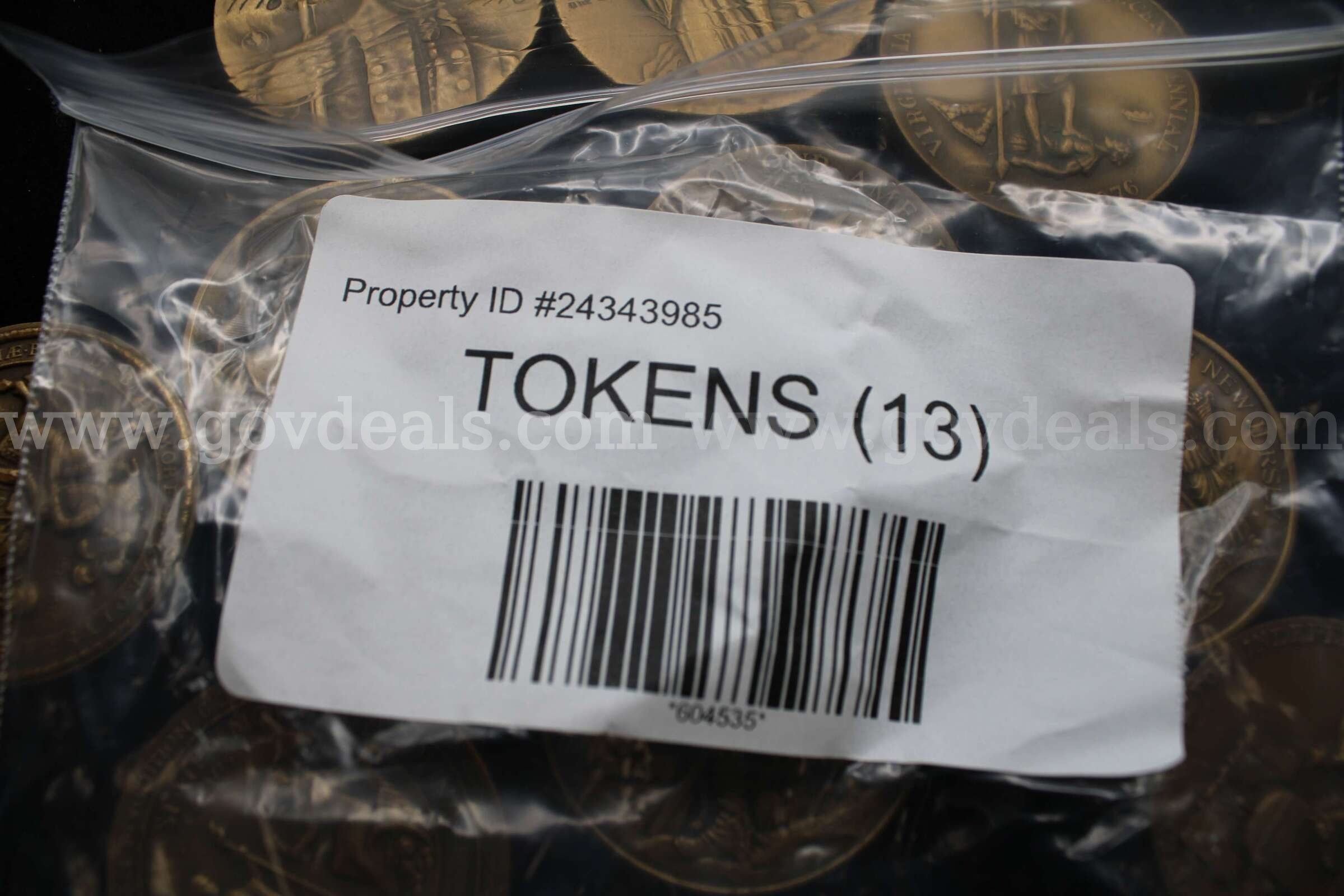 TOKENS (13)   Government Surplus Auction - Photo #6