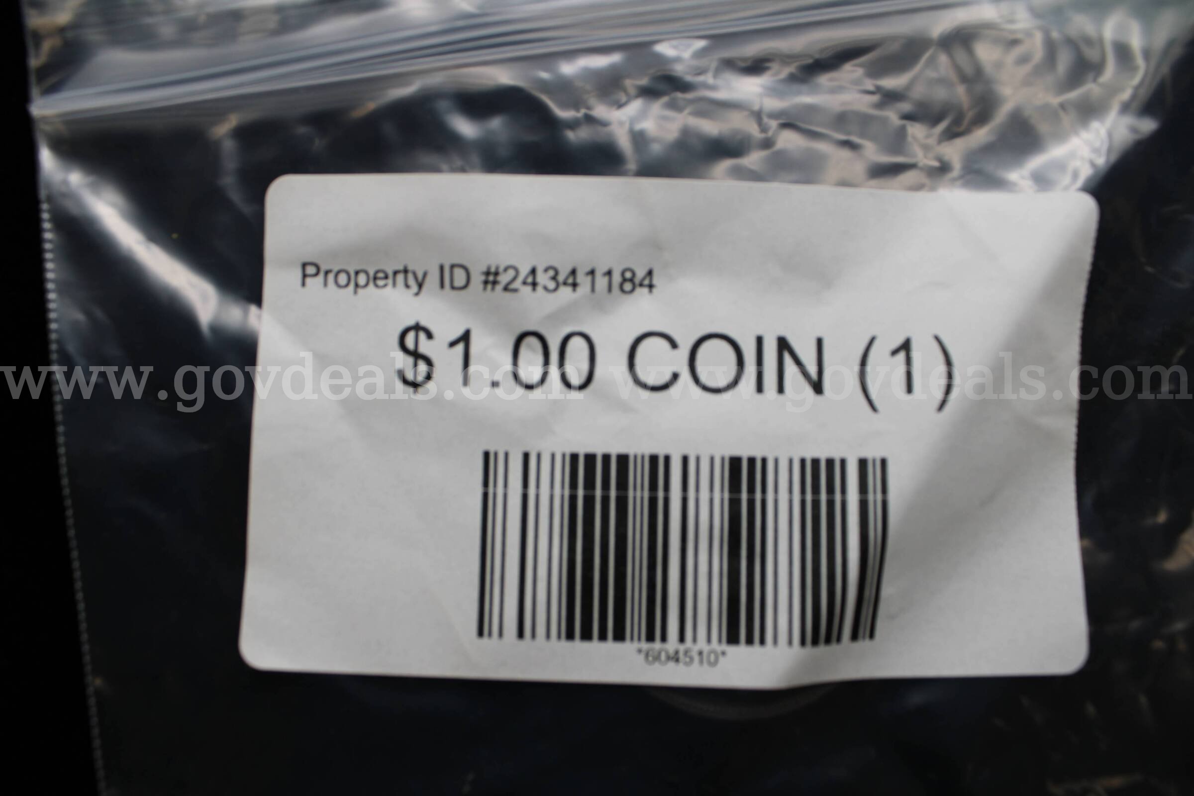 $1.00 COIN (1)   Government Surplus Auction - Photo #3