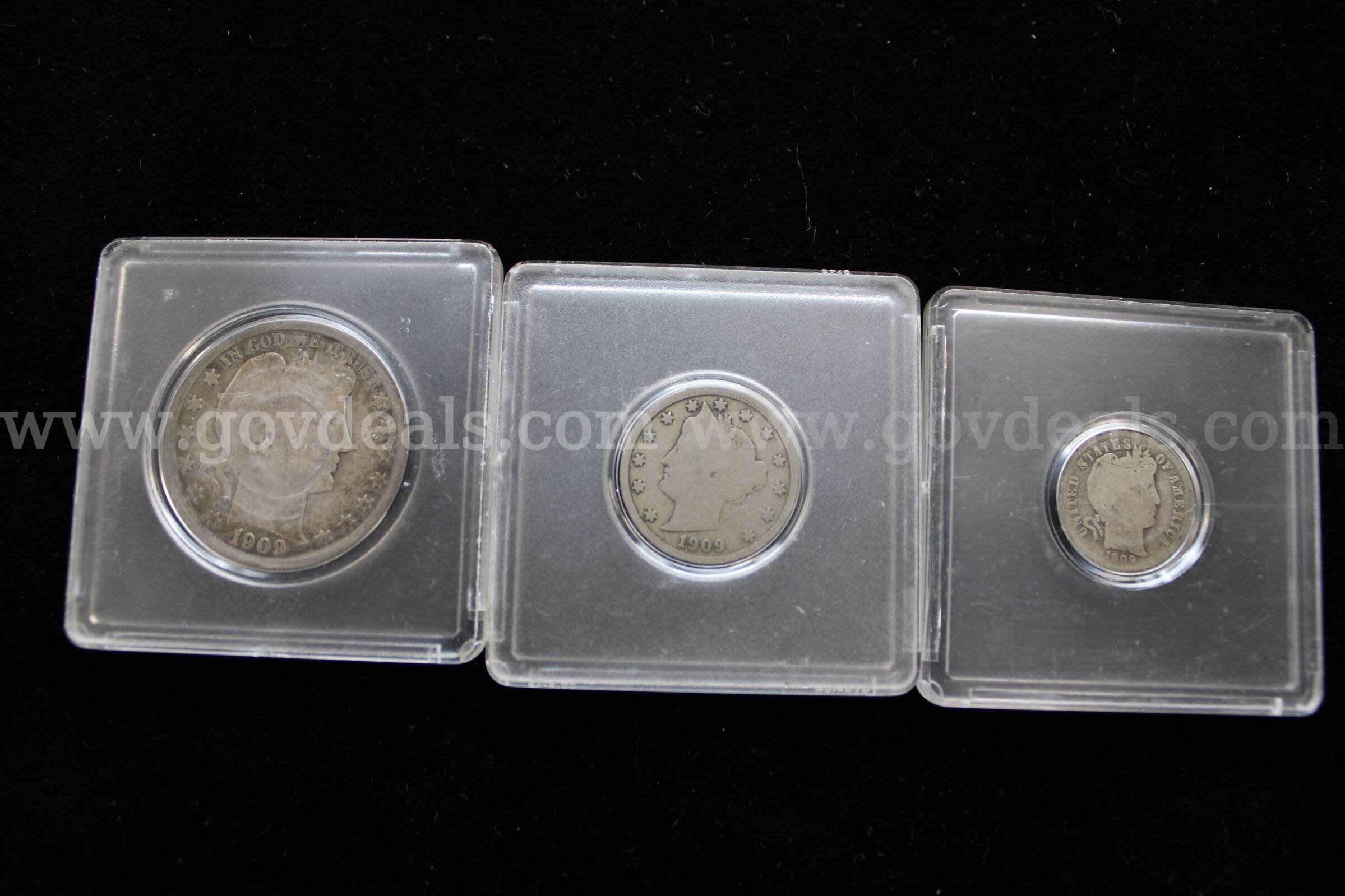 COIN SETS (1), $0.05 COIN (2), $0.10 COIN (19), 0.01 COIN (6), $0.50 COIN (4)   Government Surplus Auction - Photo #4