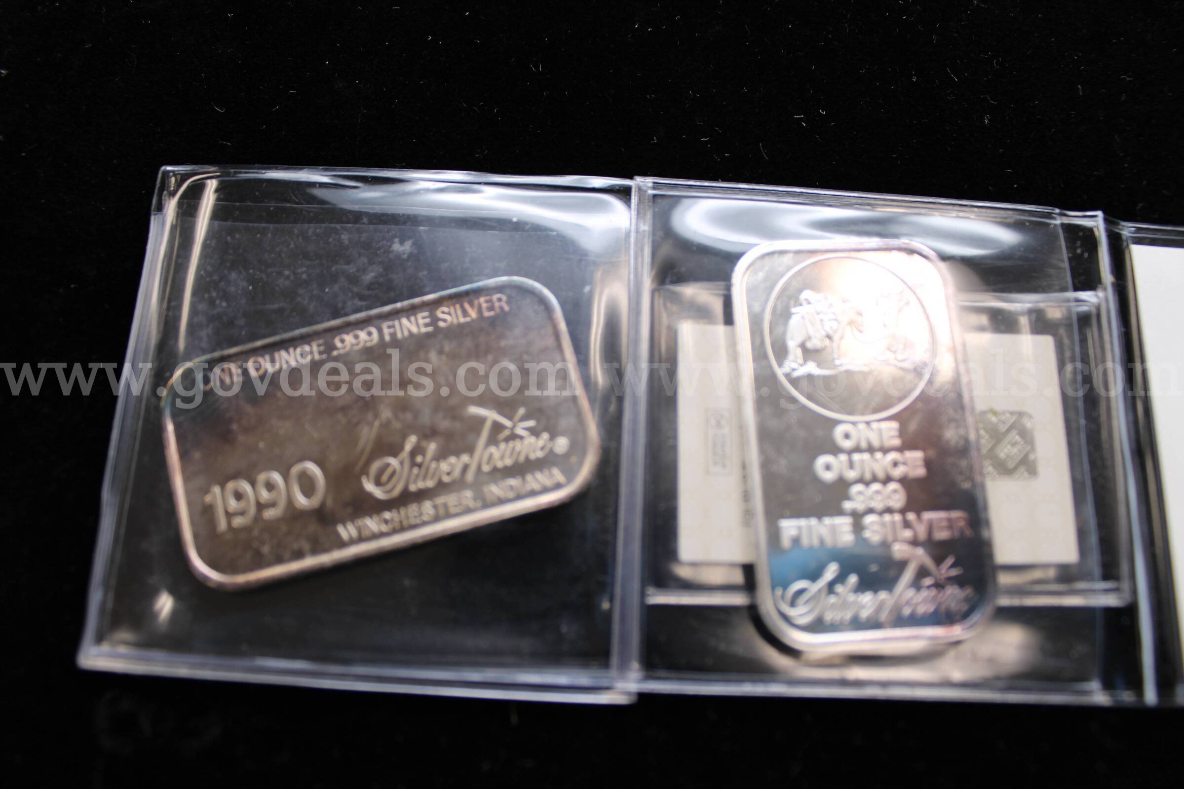 METAL BARS (2),  FOREIGN BILLS (2),  FOREIGN COIN (1)   Government Surplus Auction - Photo #4