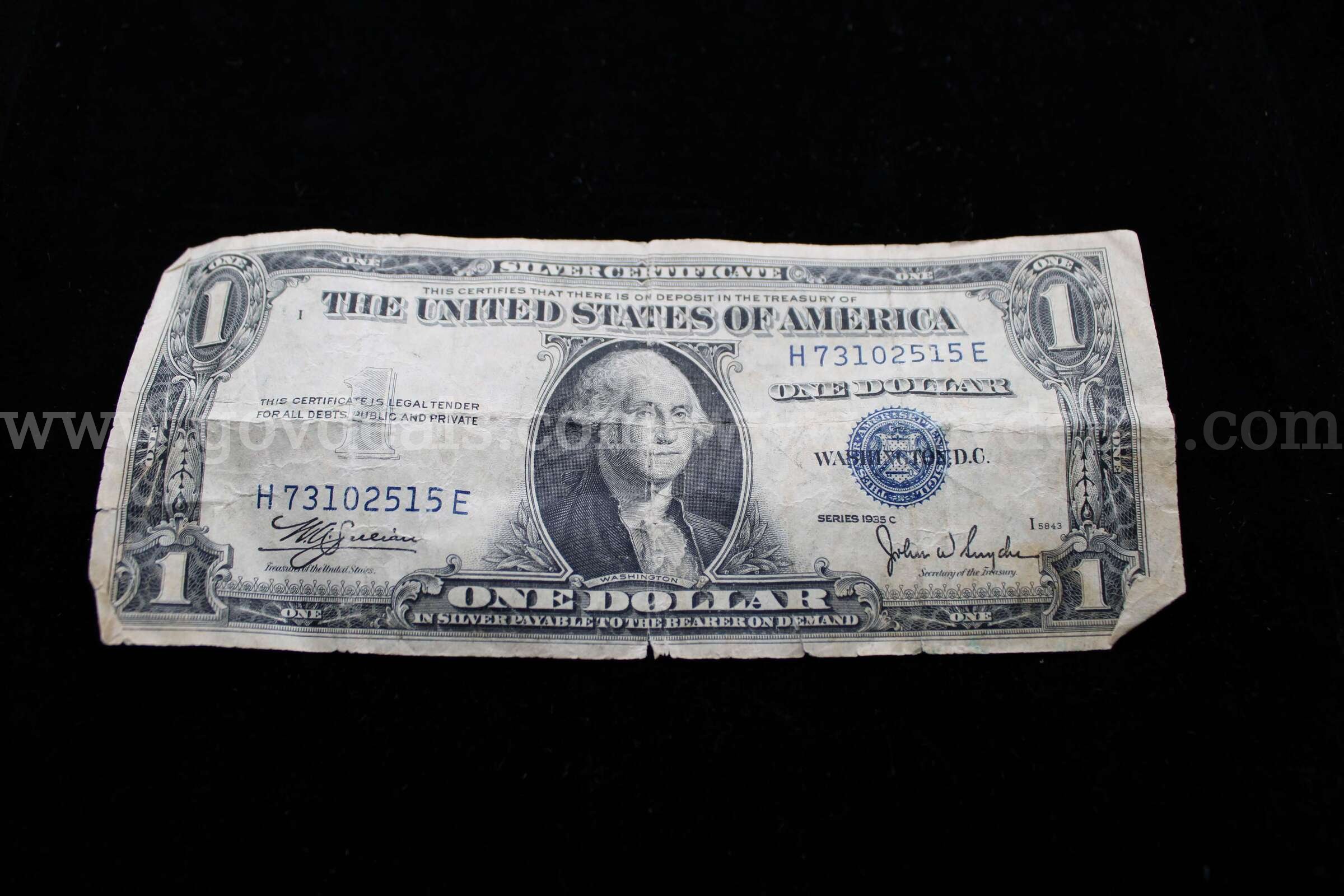 $1 BILL (1)   Government Surplus Auction - Primary Photo